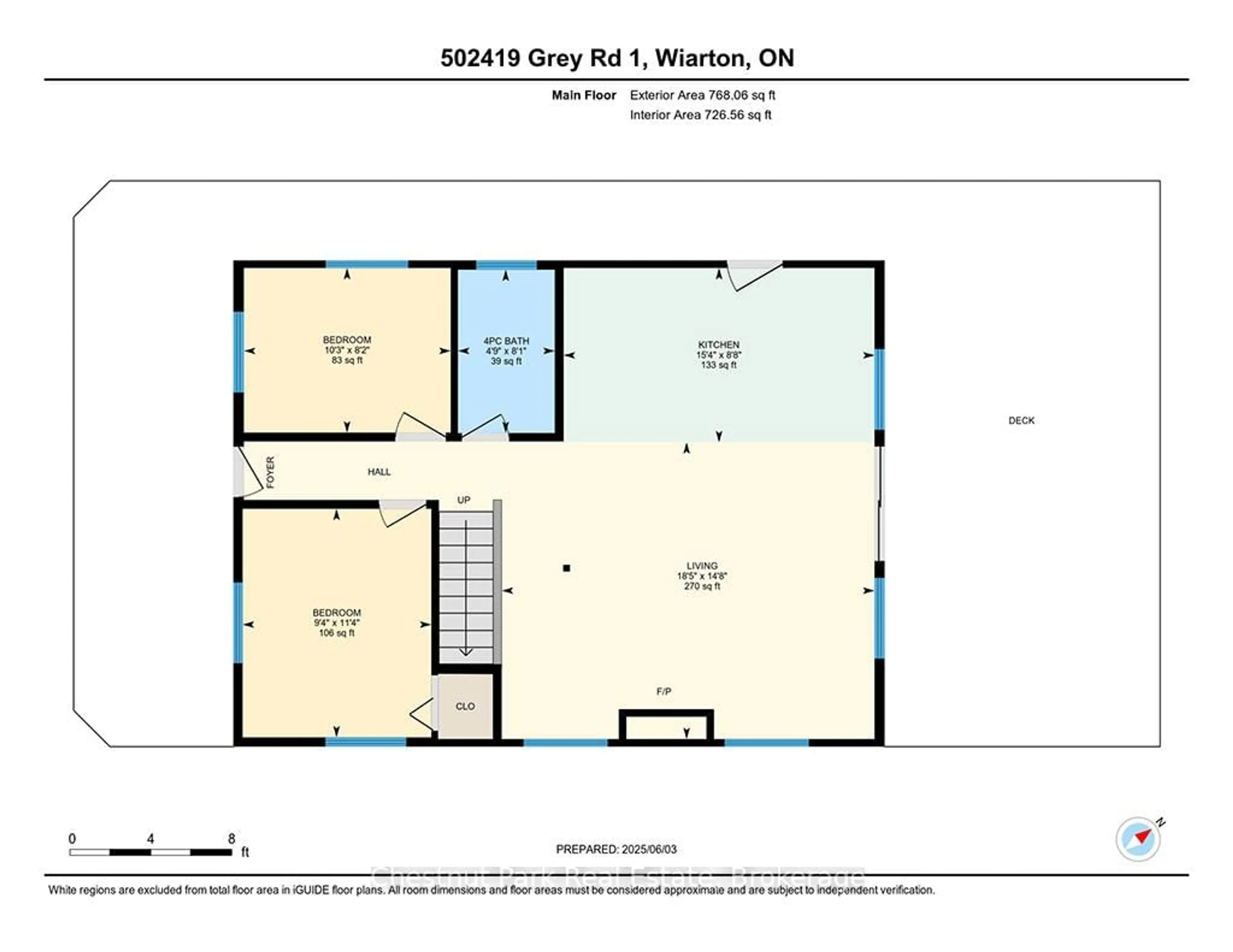 Floor plan for 502419 Grey Road 1, Georgian Bluffs Ontario N0H 2T0