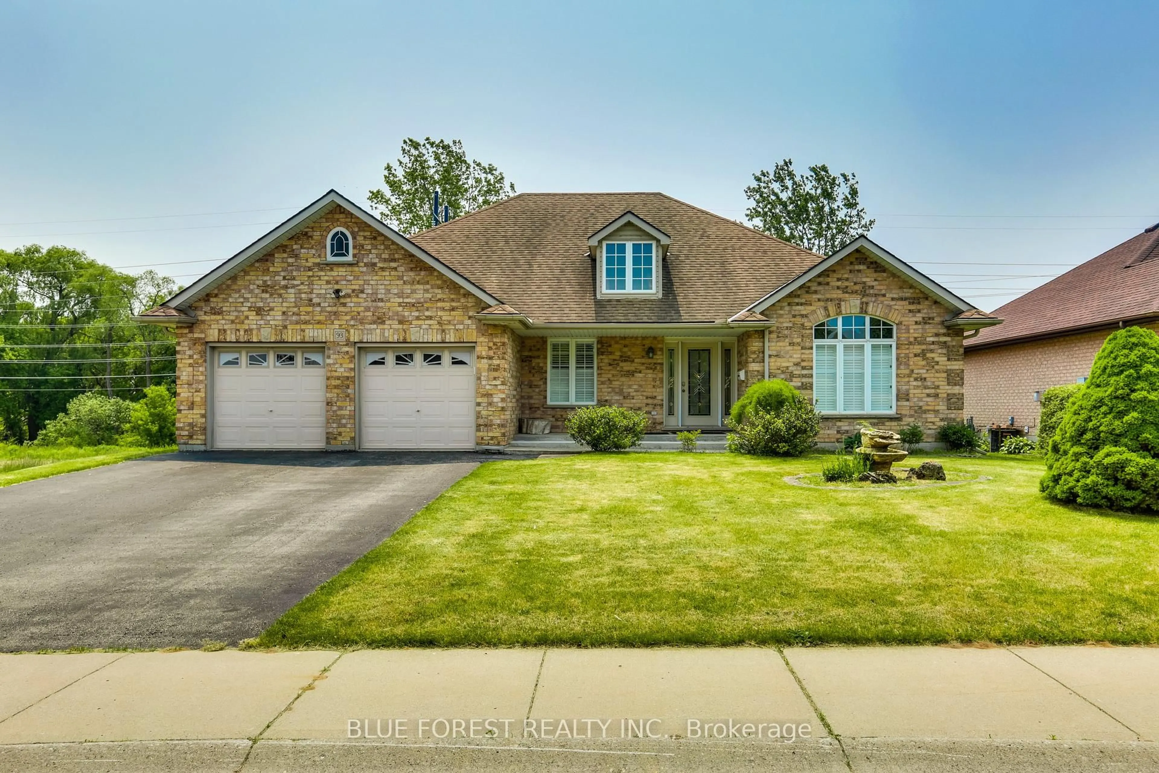 Home with brick exterior material, street for 93 Kara Lane, Tillsonburg Ontario N4G 5M2