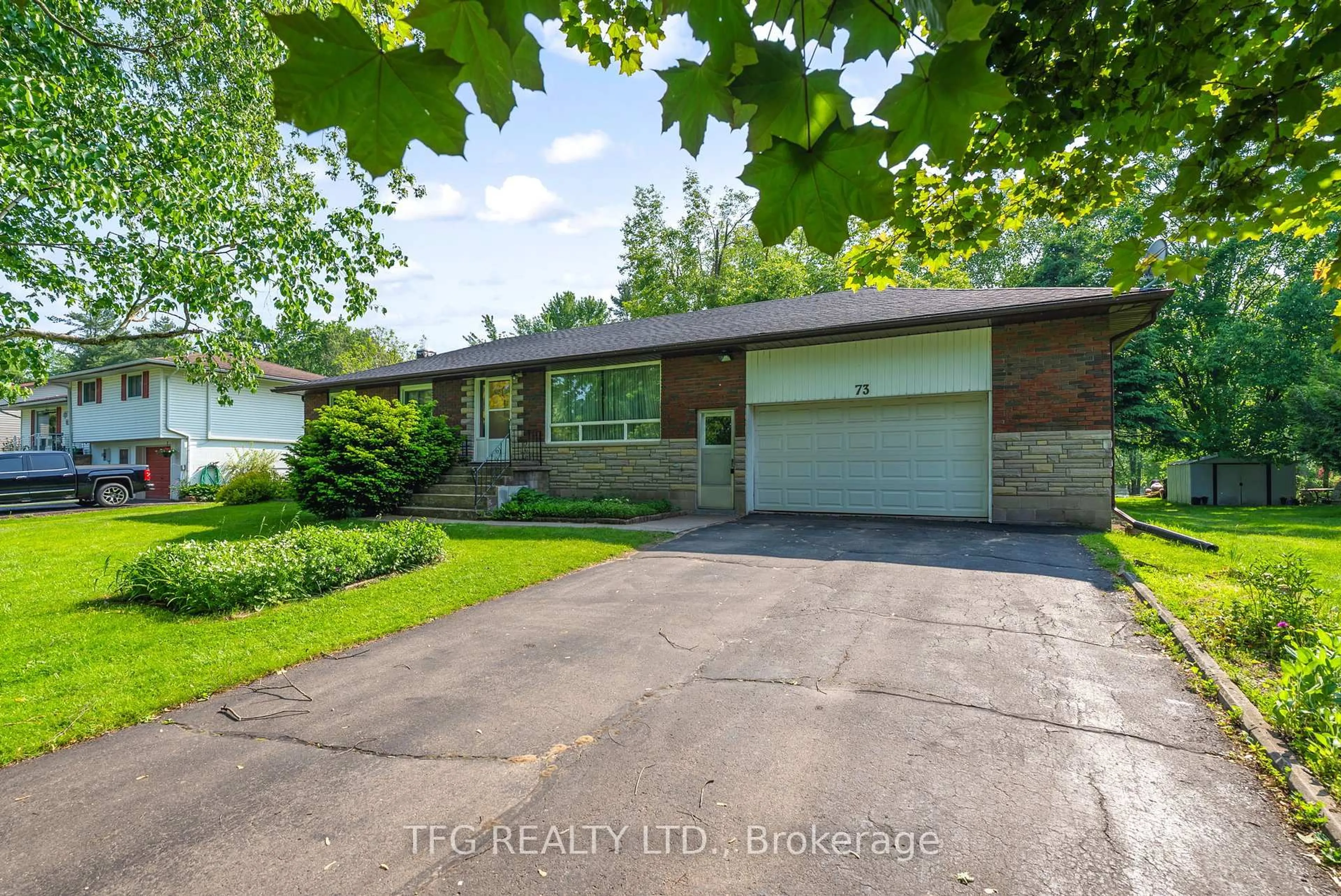Home with brick exterior material, street for 73 Cameron St, Limoges Ontario K0K 2M0