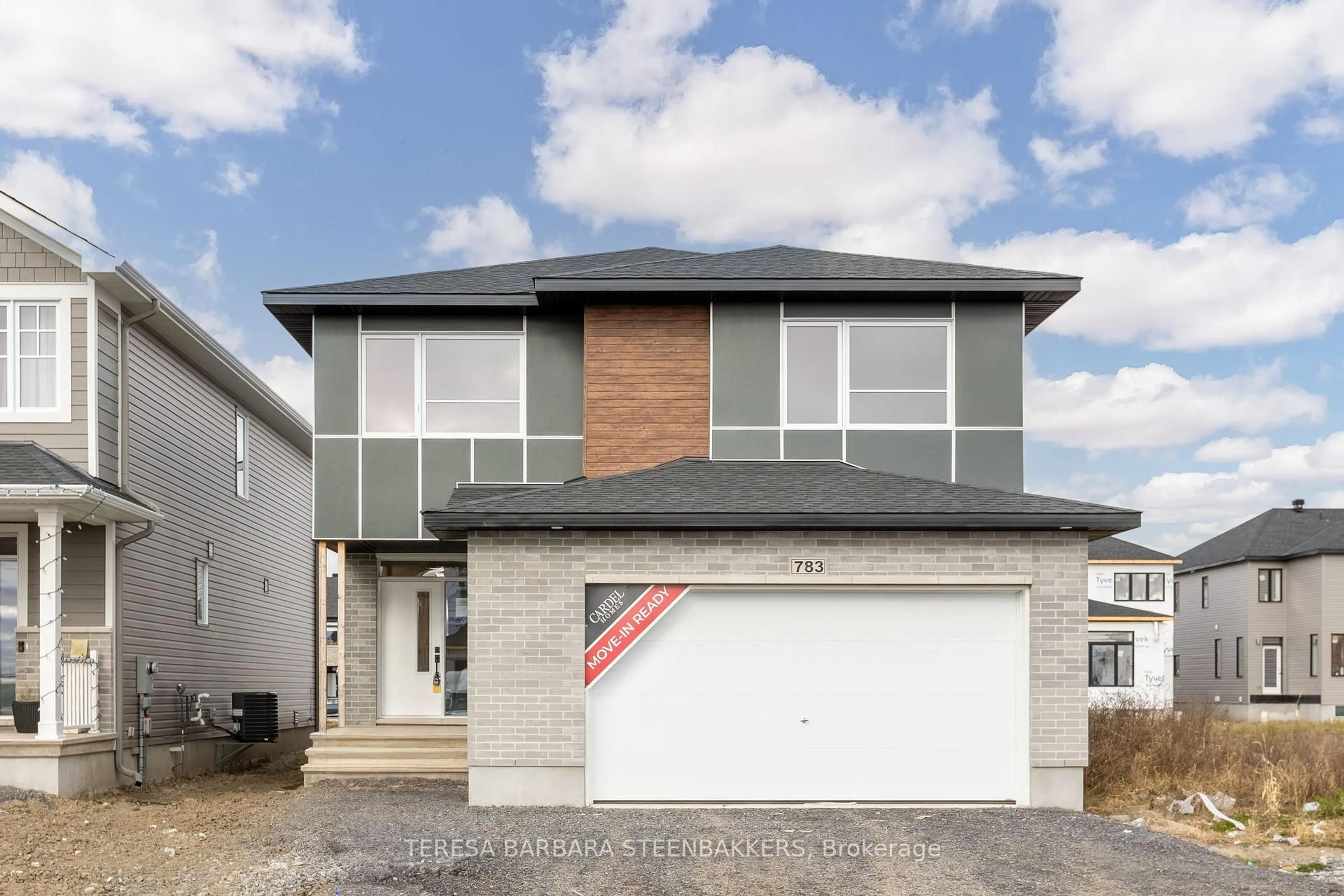 Home with brick exterior material, street for 783 Kenny Gordon Ave, Ottawa Ontario K4M 0V2