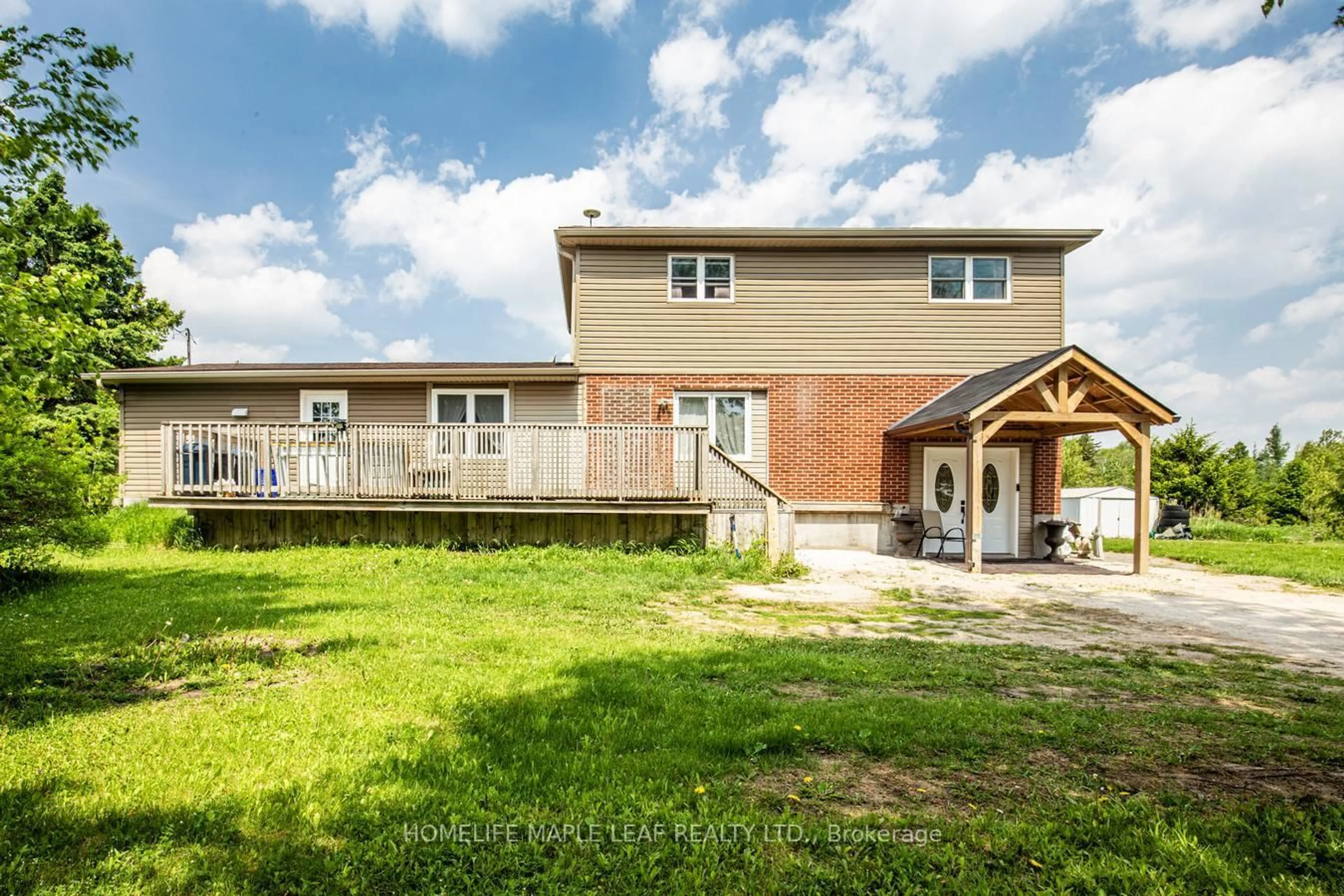 A pic from outside/outdoor area/front of a property/back of a property/a pic from drone, building for 64149 County Road 3, East Garafraxa Ontario L9W 7J4