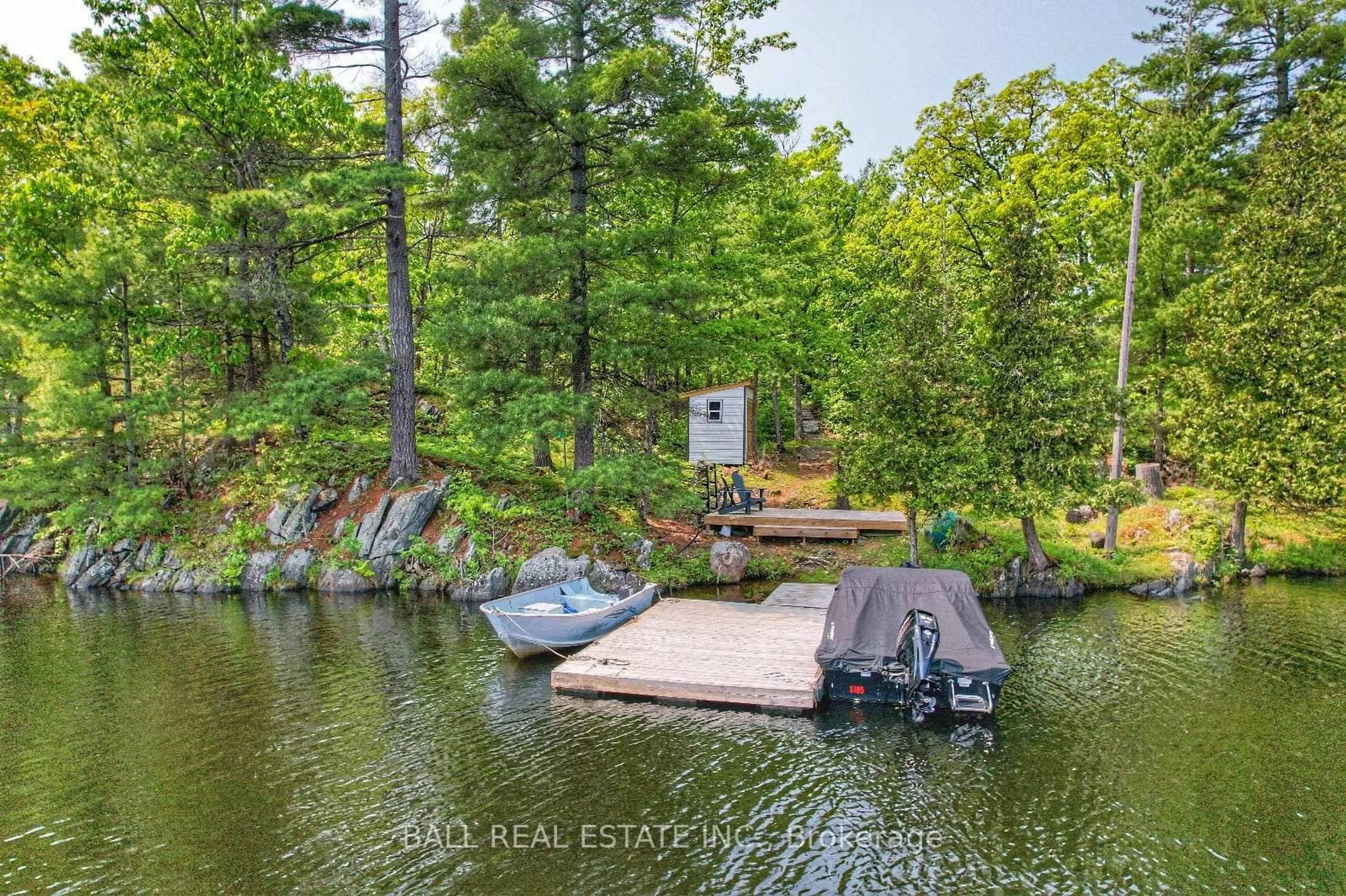 A pic from outside/outdoor area/front of a property/back of a property/a pic from drone, water/lake/river/ocean view for 1 Cordova Lake-Water Access, Havelock-Belmont-Methuen Ontario K0L 1Z0