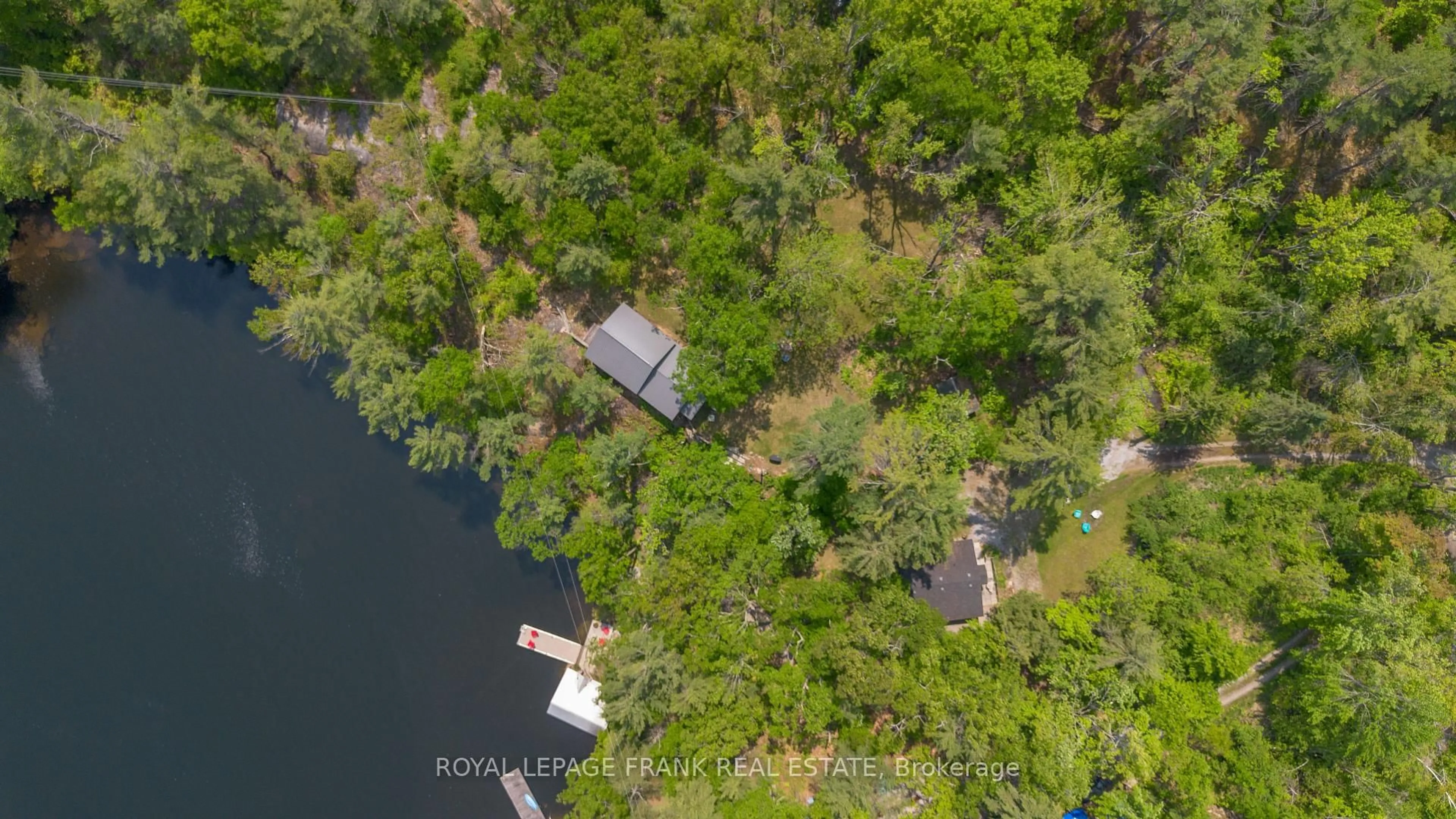 A pic from outside/outdoor area/front of a property/back of a property/a pic from drone, water/lake/river/ocean view for 477 Fire Route 93, Havelock-Belmont-Methuen Ontario K0L 2H0