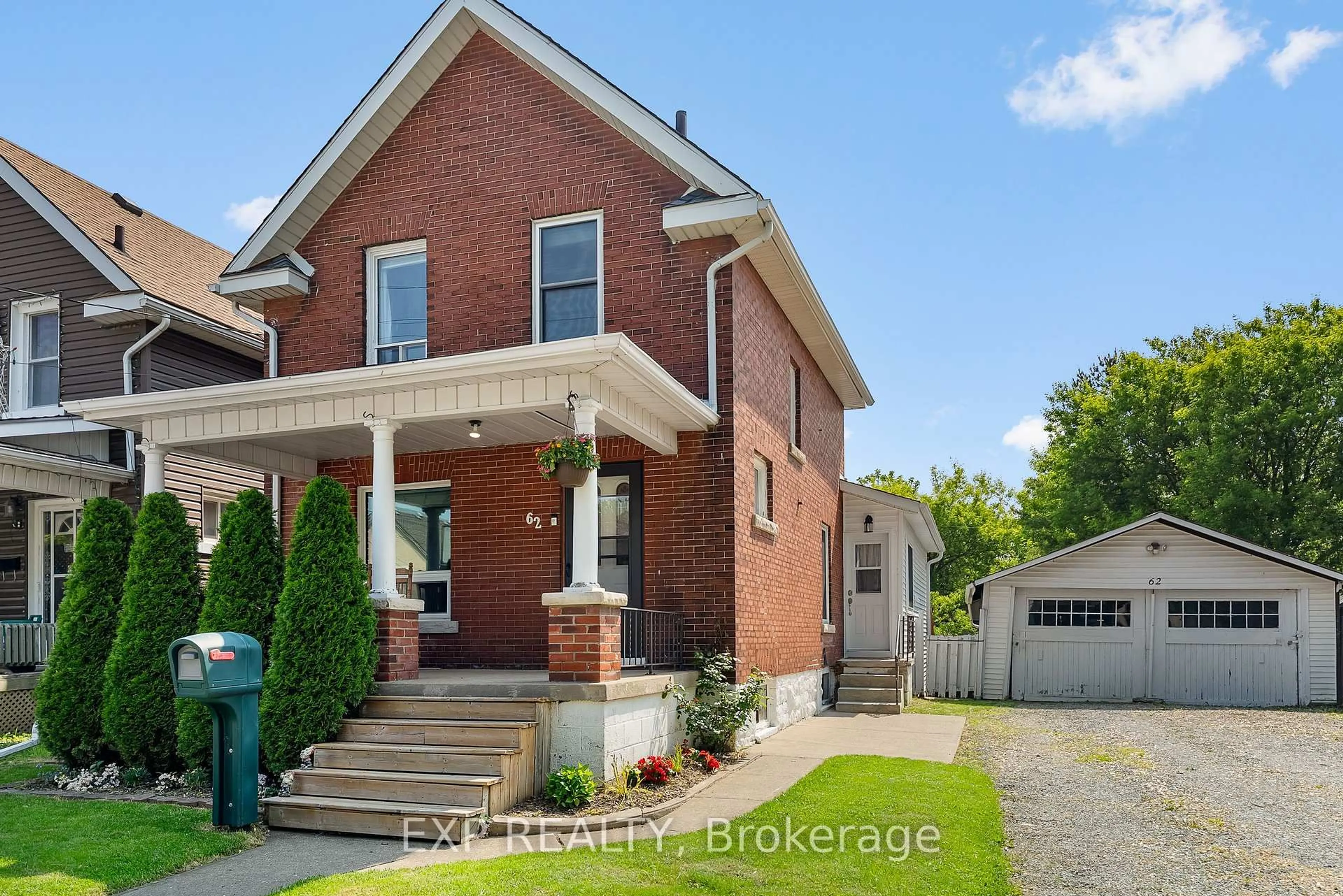 Home with brick exterior material, street for 62 Garner Ave, Welland Ontario L3B 2X9