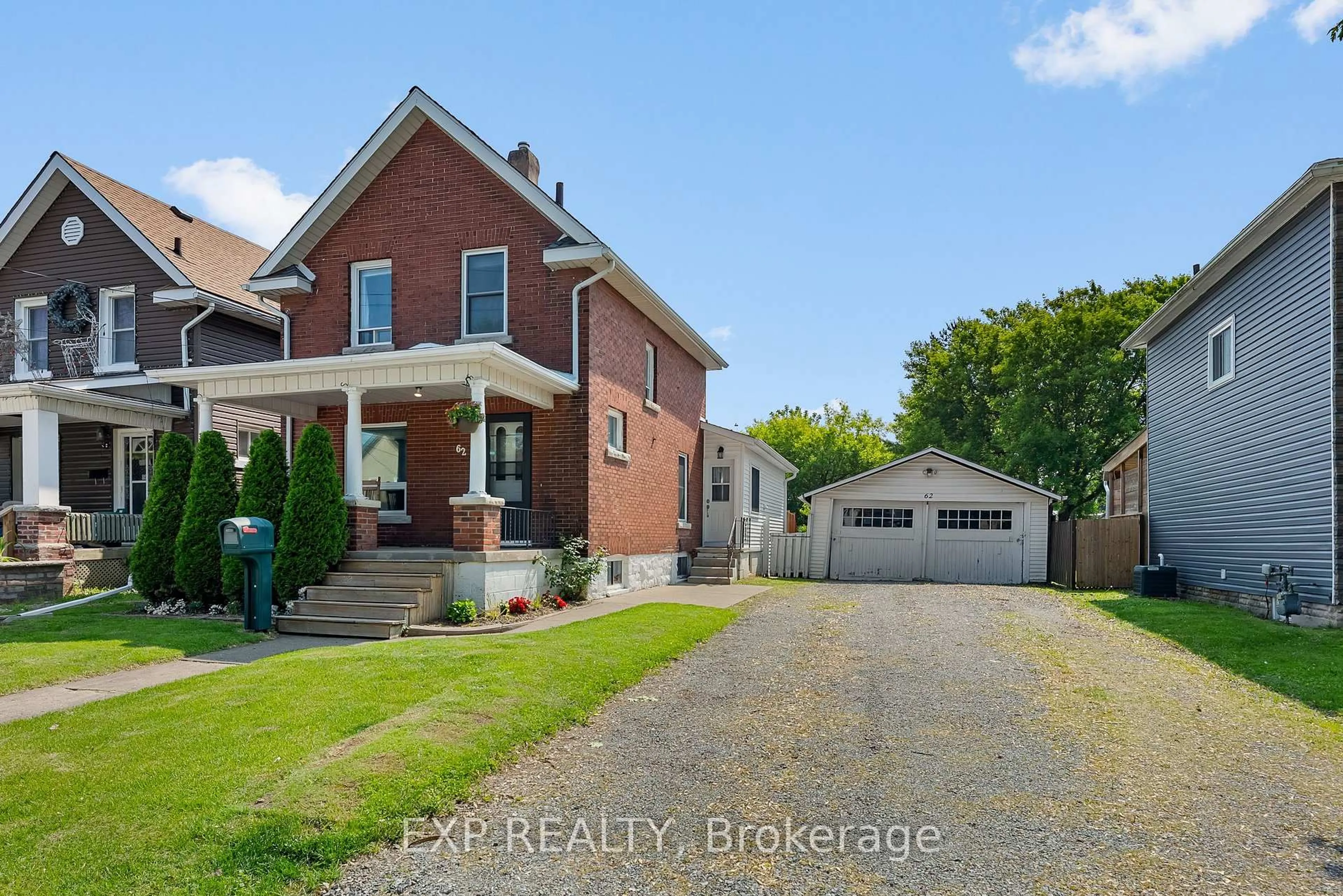 Home with brick exterior material, street for 62 Garner Ave, Welland Ontario L3B 2X9