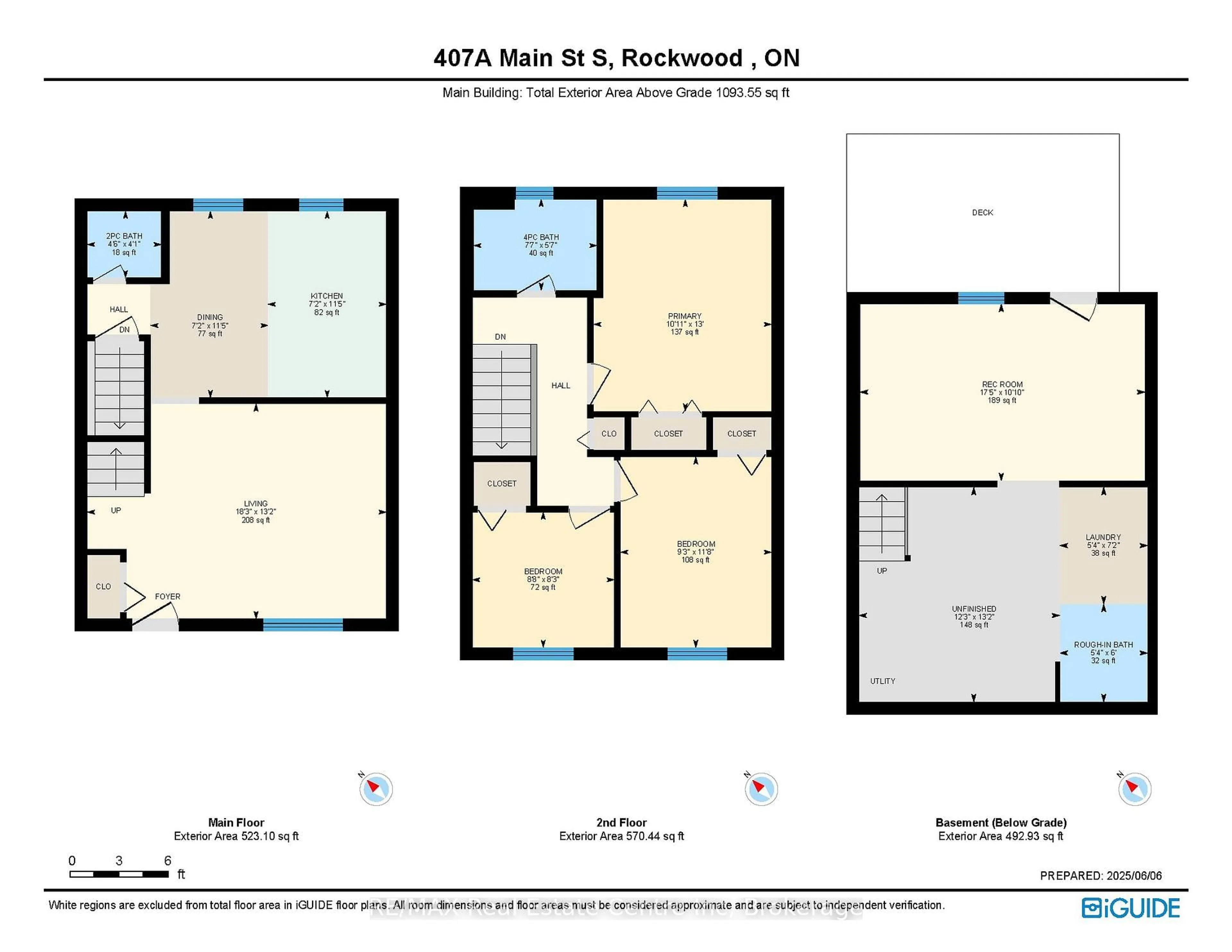 Floor plan for 407-A Main St, Guelph/Eramosa Ontario N0B 2K0