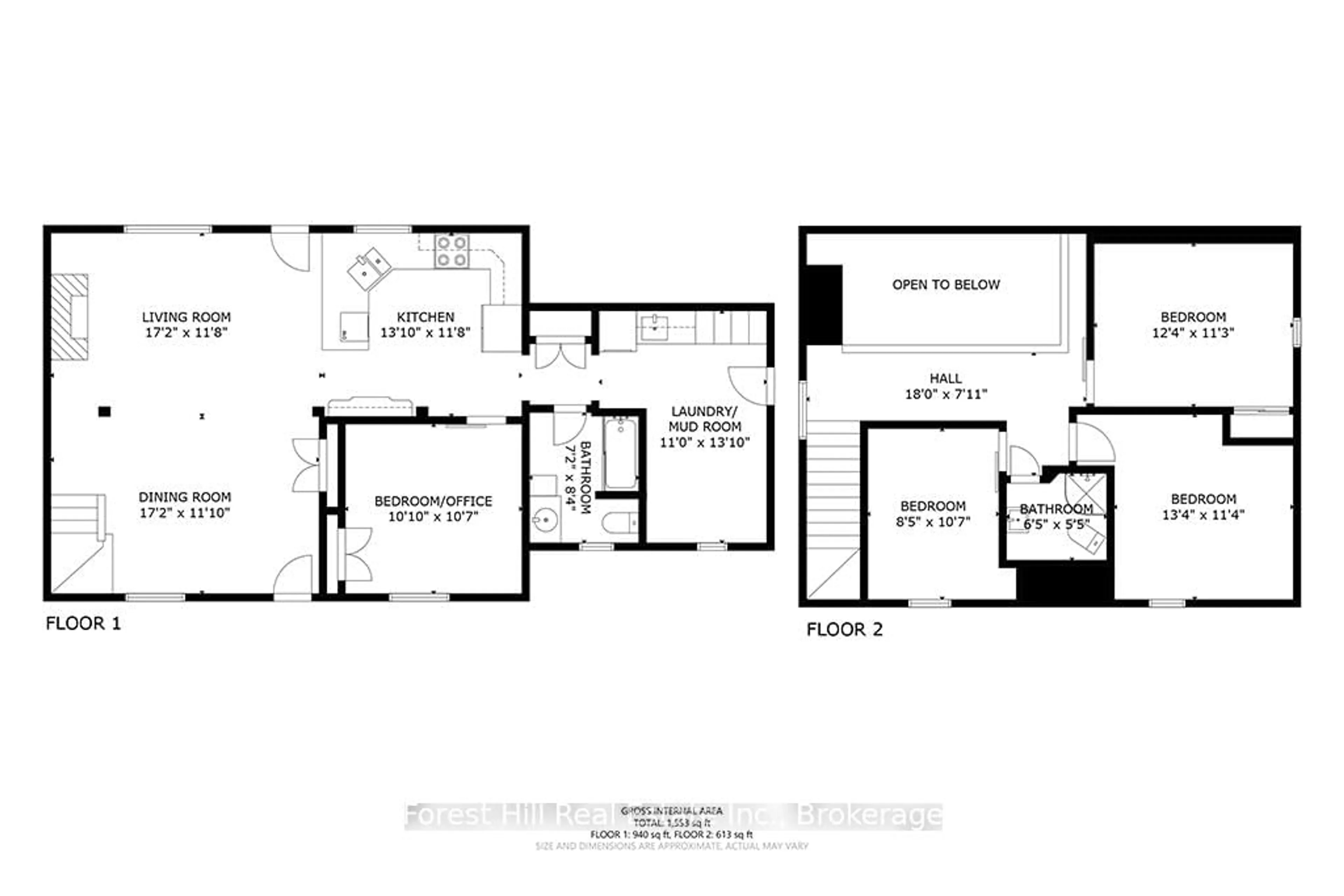 Floor plan for 447151 10th Concession, Grey Highlands Ontario N0C 1E0