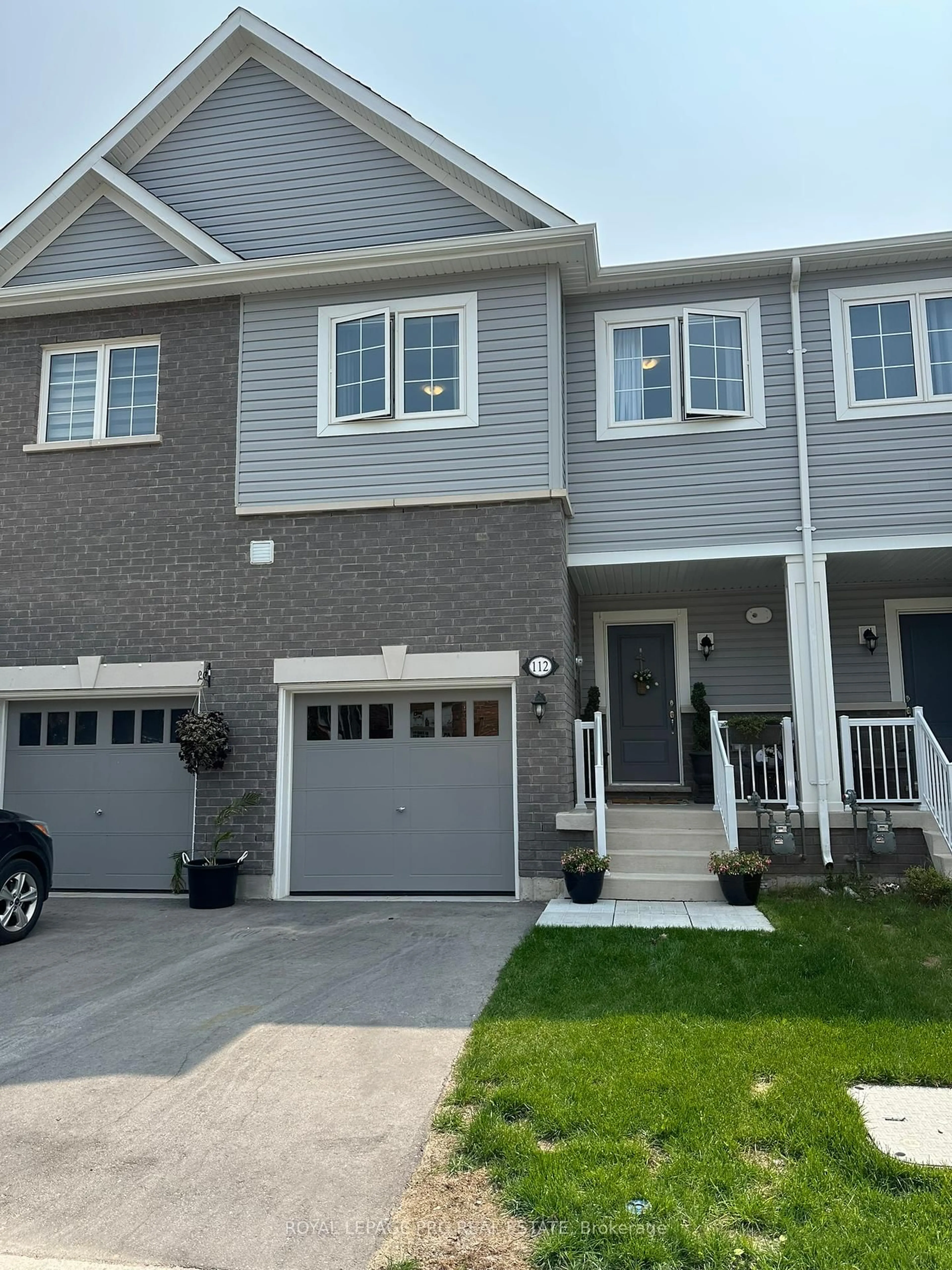 Home with vinyl exterior material, street for 112 Winters Way, Shelburne Ontario L9V 2X7