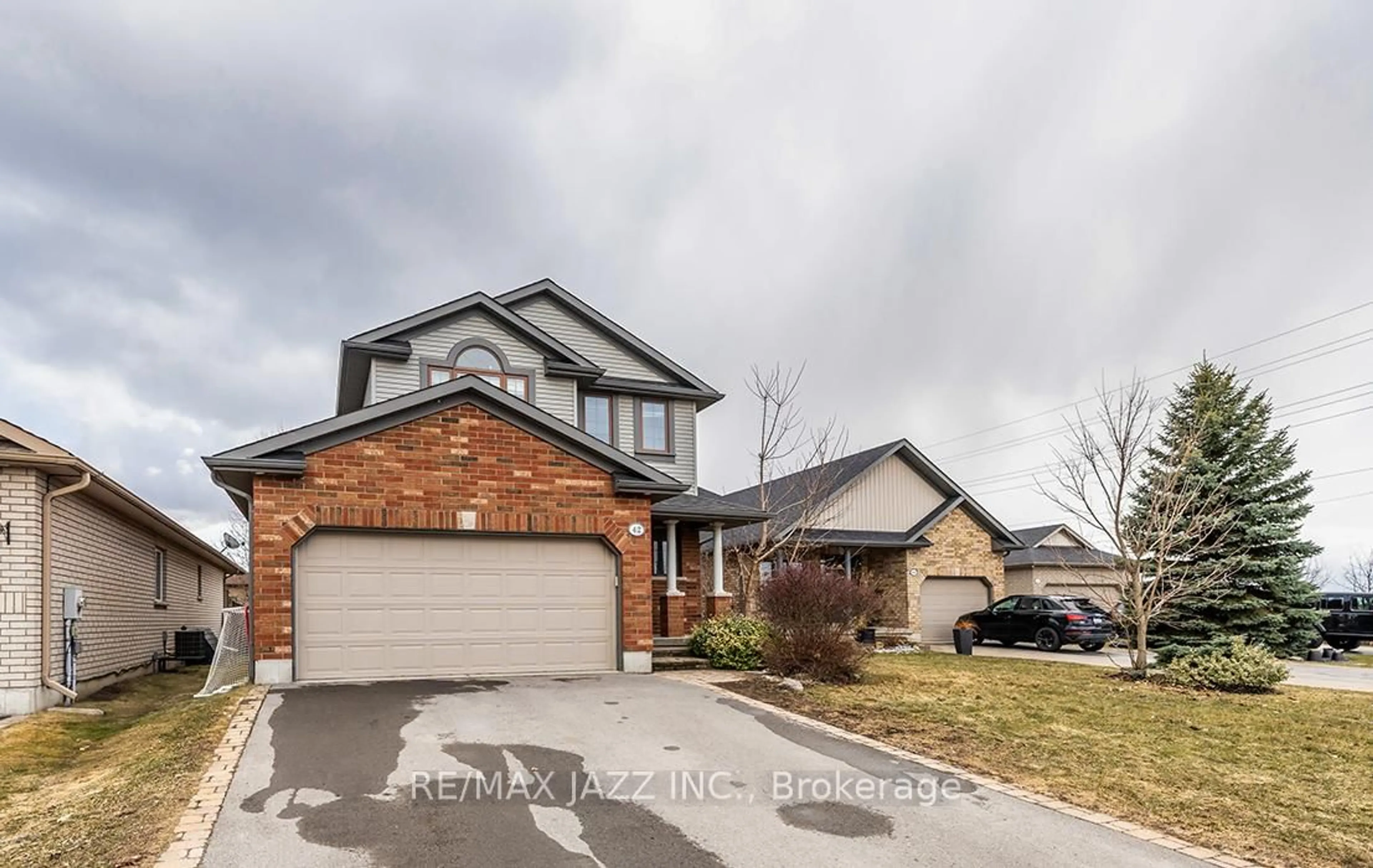 Home with brick exterior material, street for 42 MCAULEY Dr, Quinte West Ontario K8V 4C9
