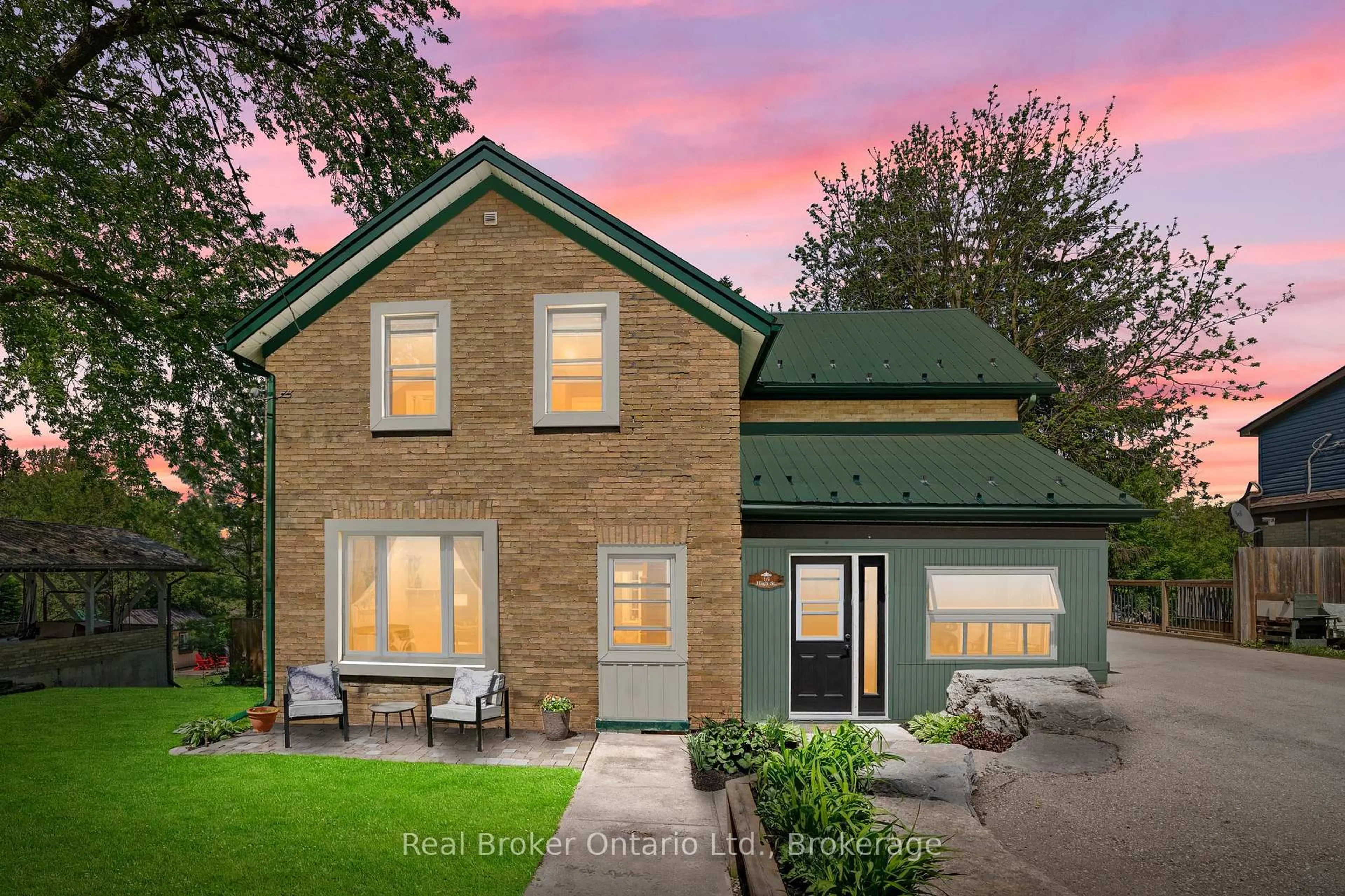 Home with brick exterior material, street for 16 High St, Mapleton Ontario N0G 1P0