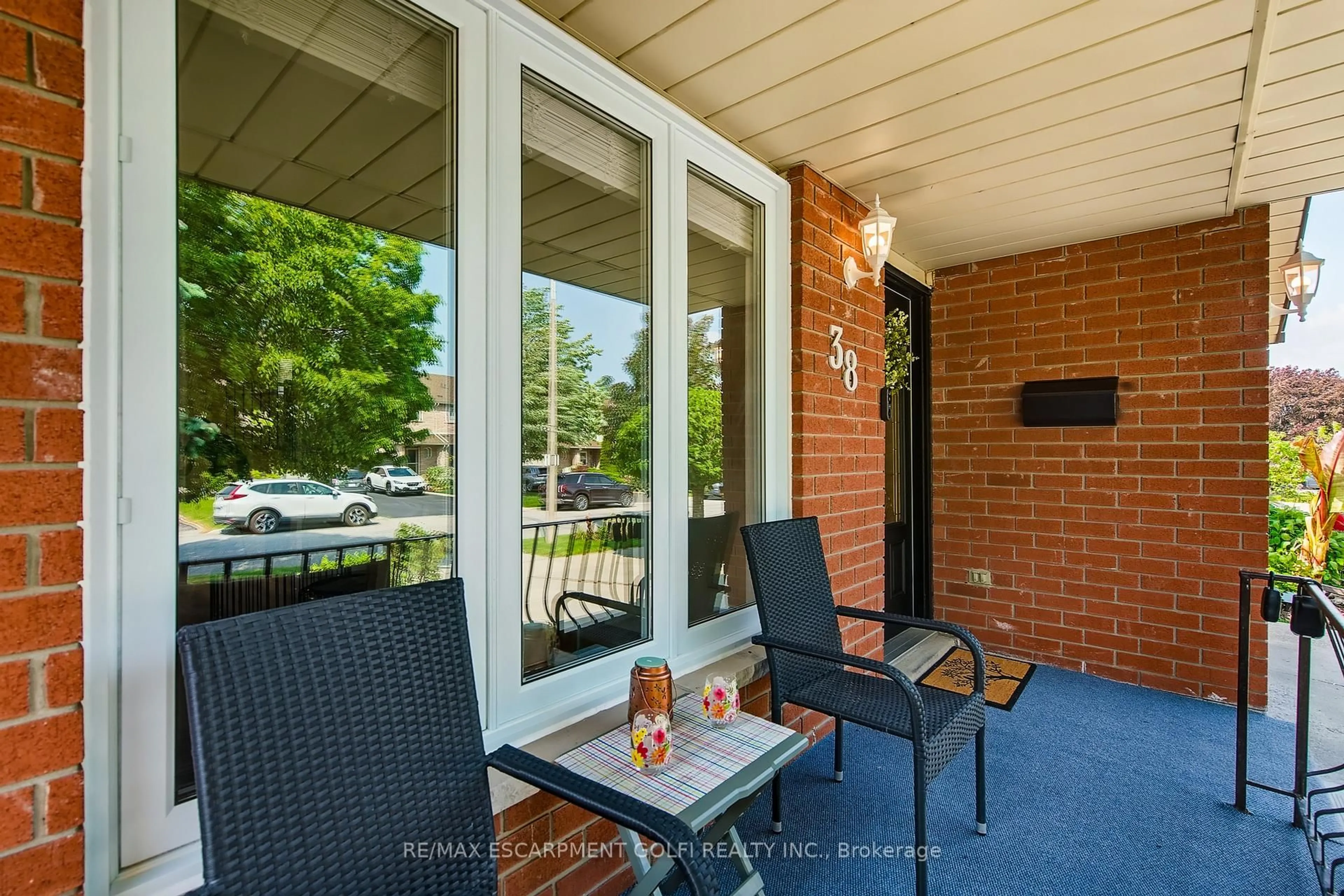 Patio, water/lake/river/ocean view for 38 Pinewoods Dr, Hamilton Ontario L8J 2T5