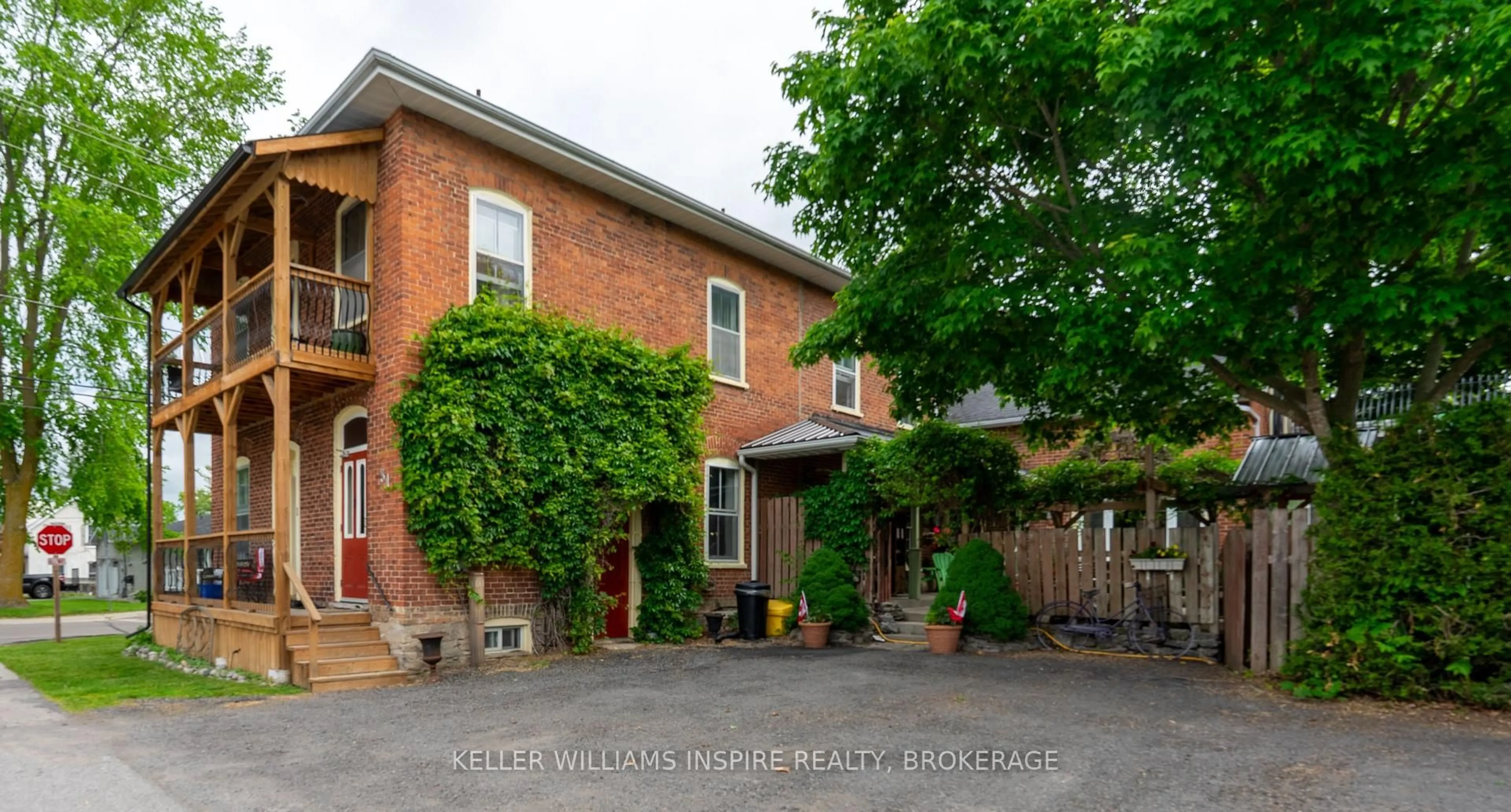Home with brick exterior material, street for 31 Station St, Stirling Ontario K0K 3E0