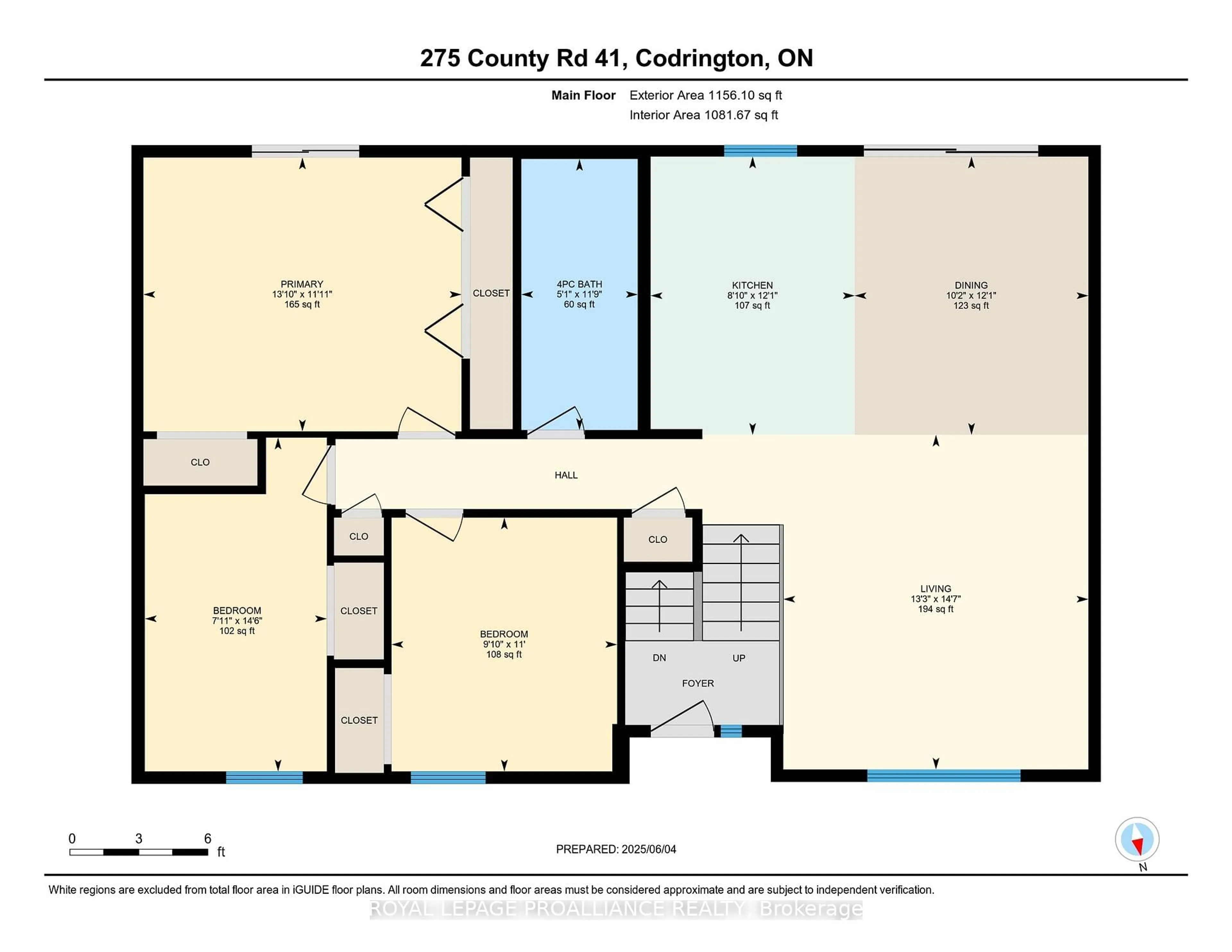 Floor plan for 275 County Rd 41 Rd, Brighton Ontario K0K 1R0