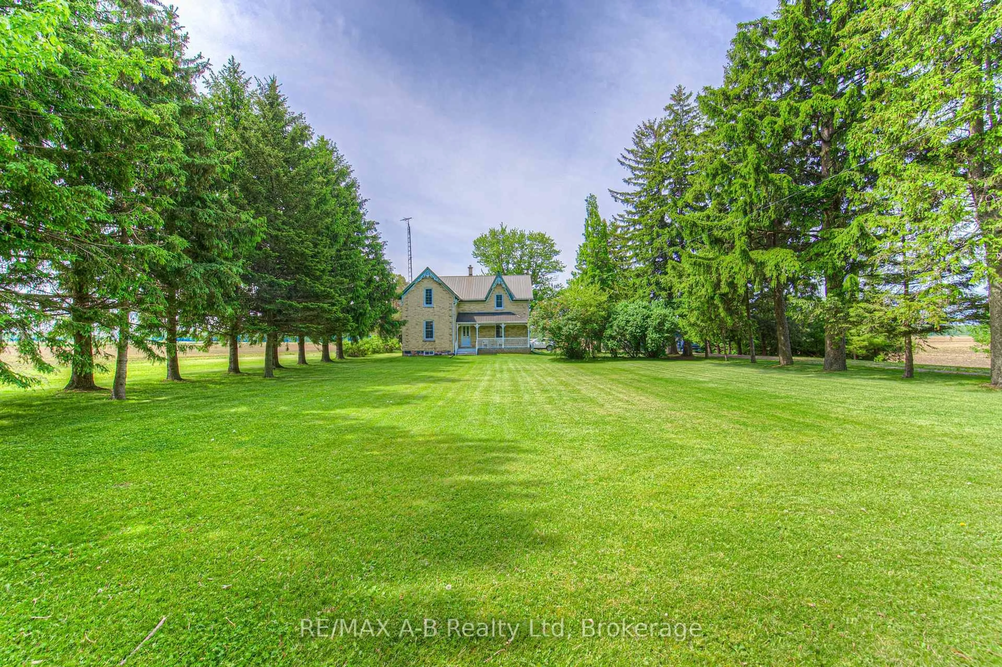A pic from outside/outdoor area/front of a property/back of a property/a pic from drone, unknown for 7099 19th Line, West Perth Ontario N0K 1Y0