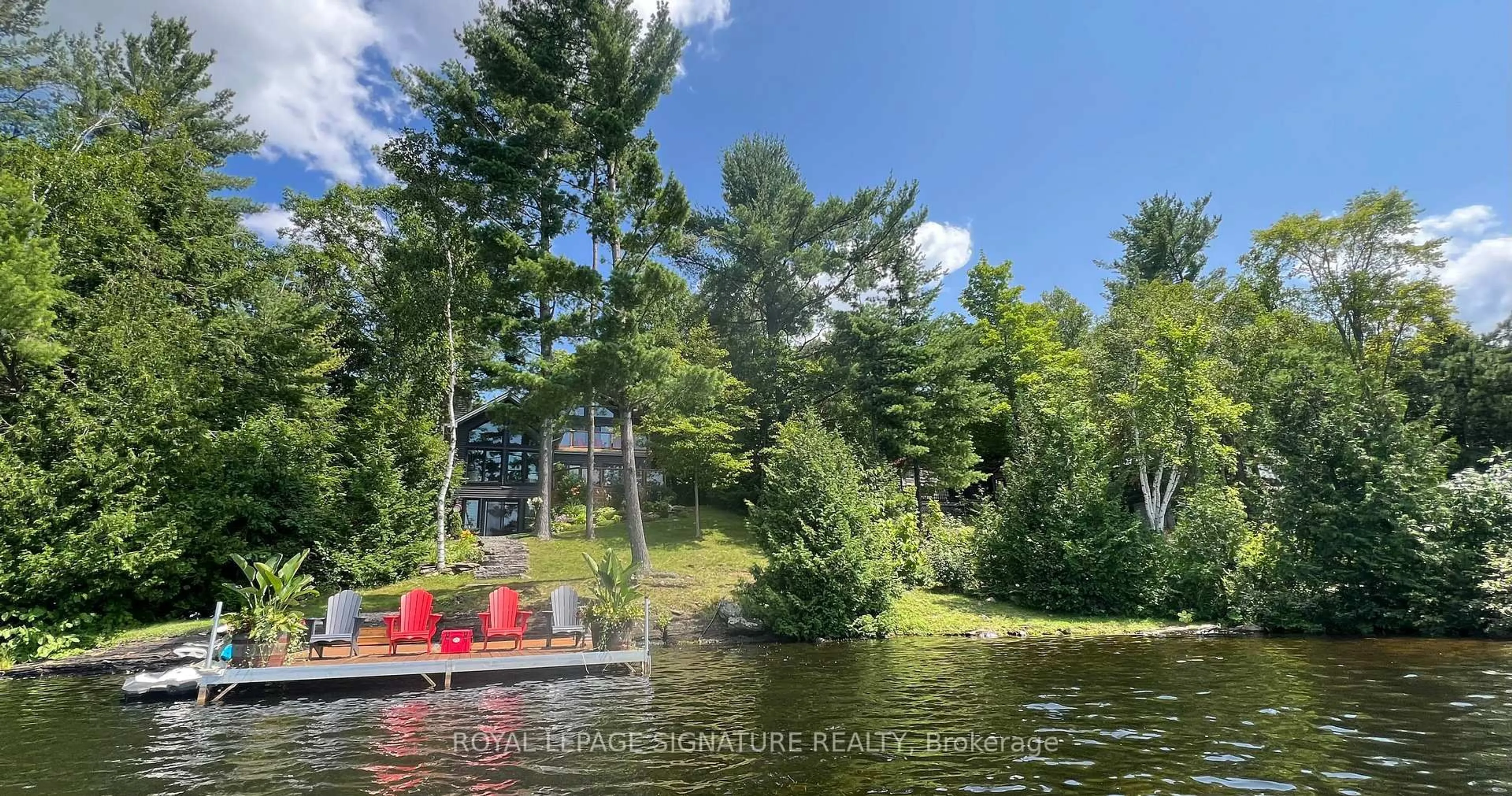 A pic from outside/outdoor area/front of a property/back of a property/a pic from drone, water/lake/river/ocean view for 198 Fire Rte #57, Havelock-Belmont-Methuen Ontario K0L 1Z0