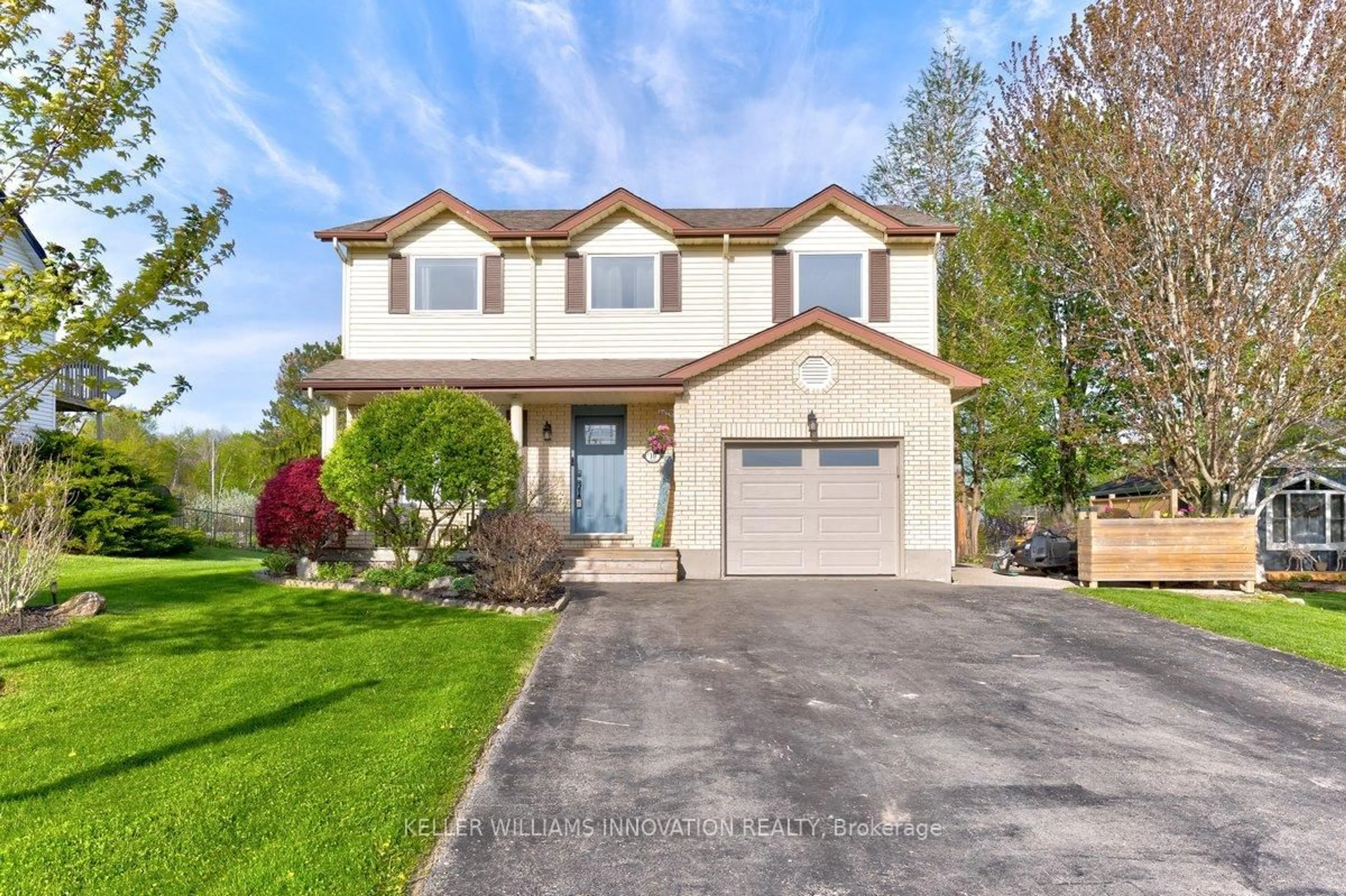 Home with vinyl exterior material, street for 10 Hewitt St, Blandford-Blenheim Ontario N0J 1B0