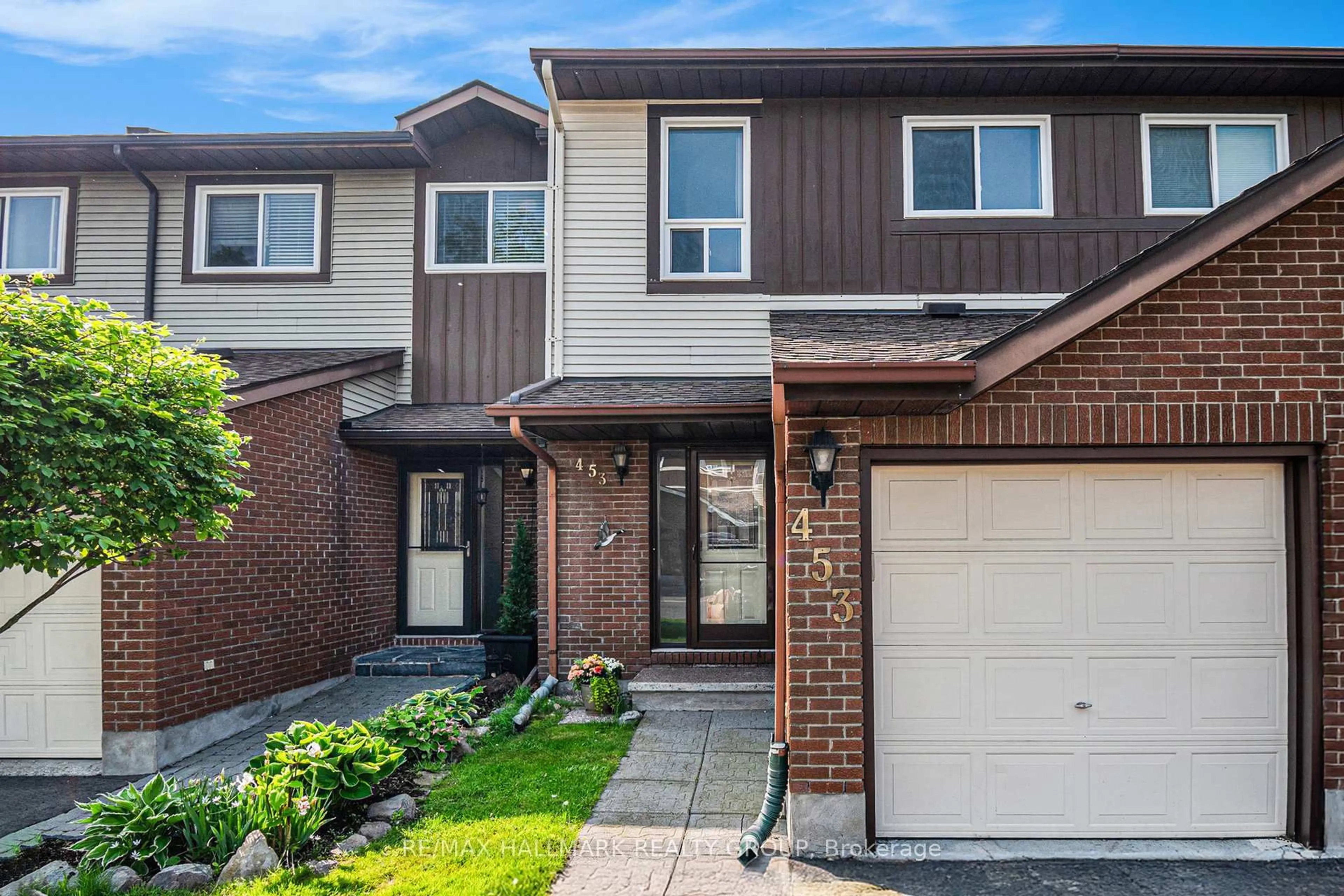 Home with brick exterior material, street for 453 Sandhamn Private #67, Ottawa Ontario K1T 2Z3