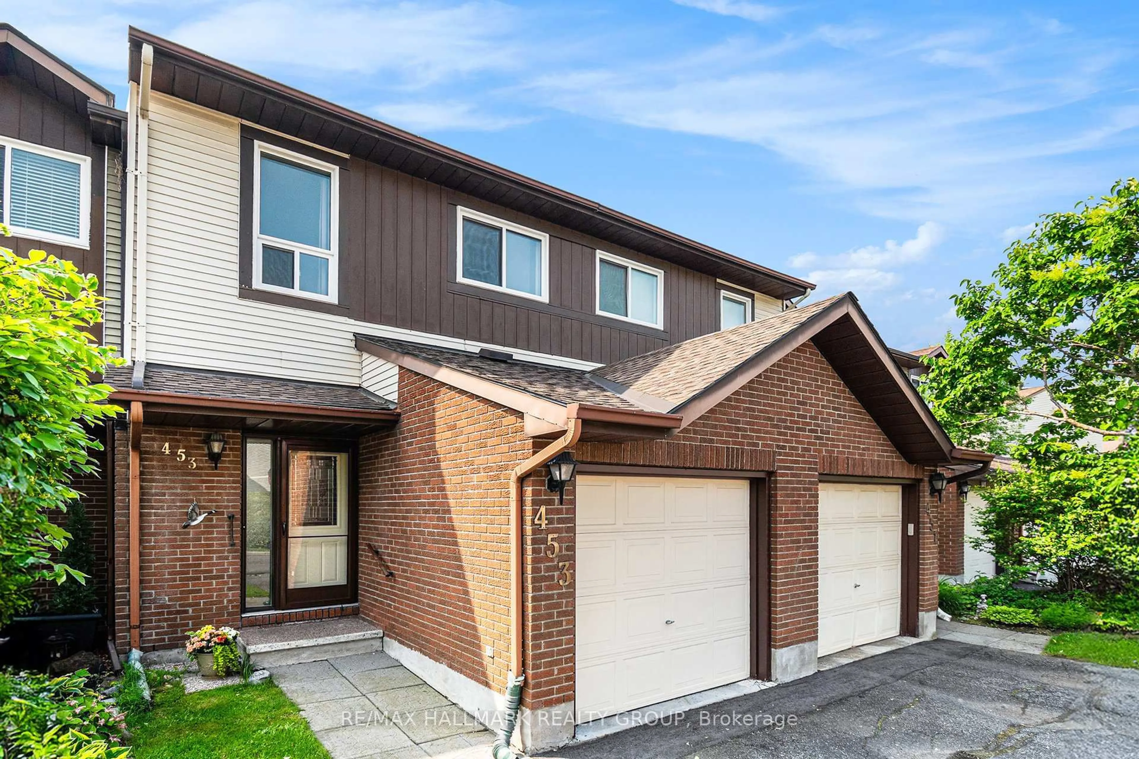 Home with brick exterior material, street for 453 Sandhamn Private #67, Ottawa Ontario K1T 2Z3