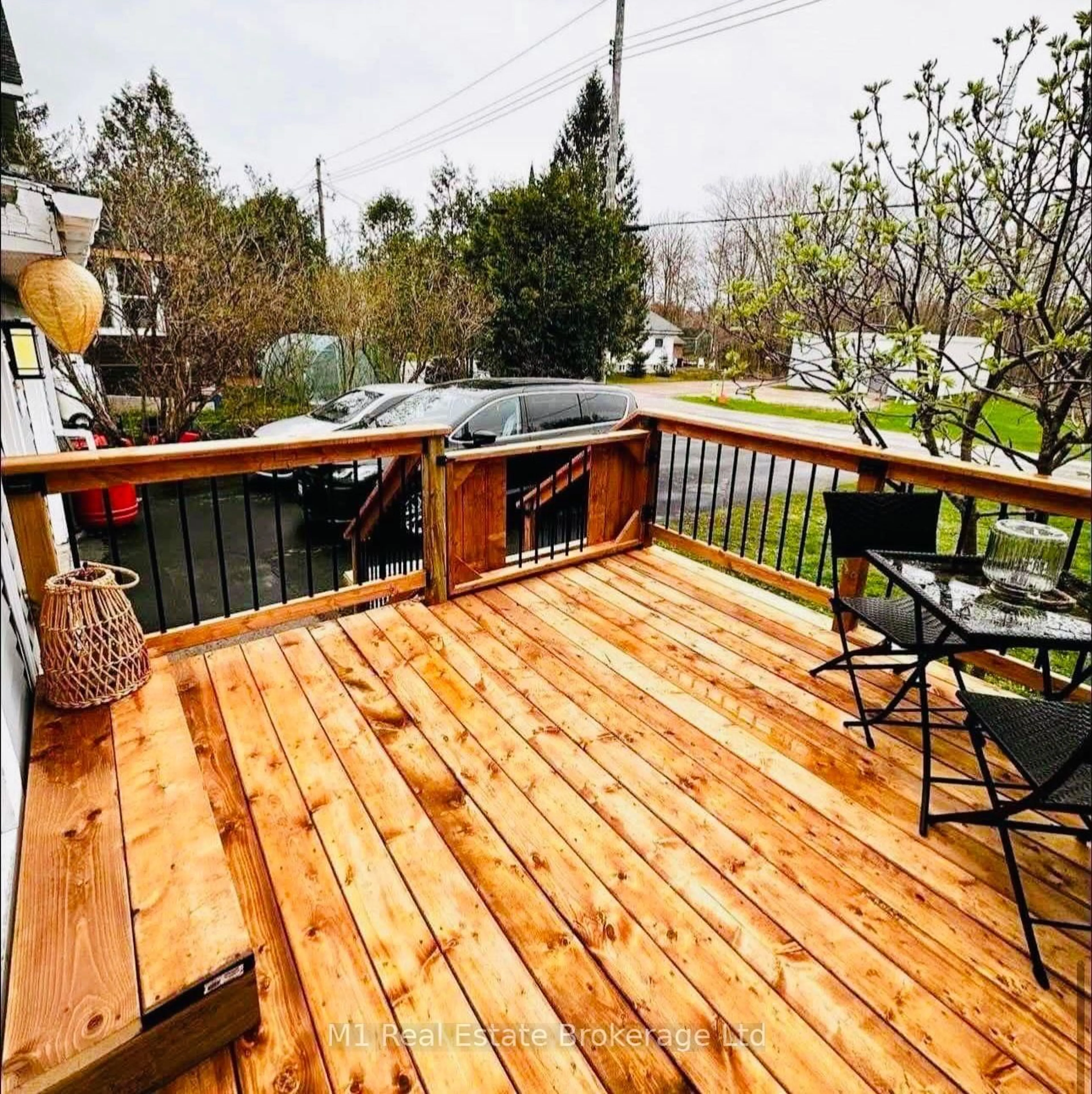 Patio, water/lake/river/ocean view for 20 Joseph St, Georgian Bay Ontario P0C 1H0
