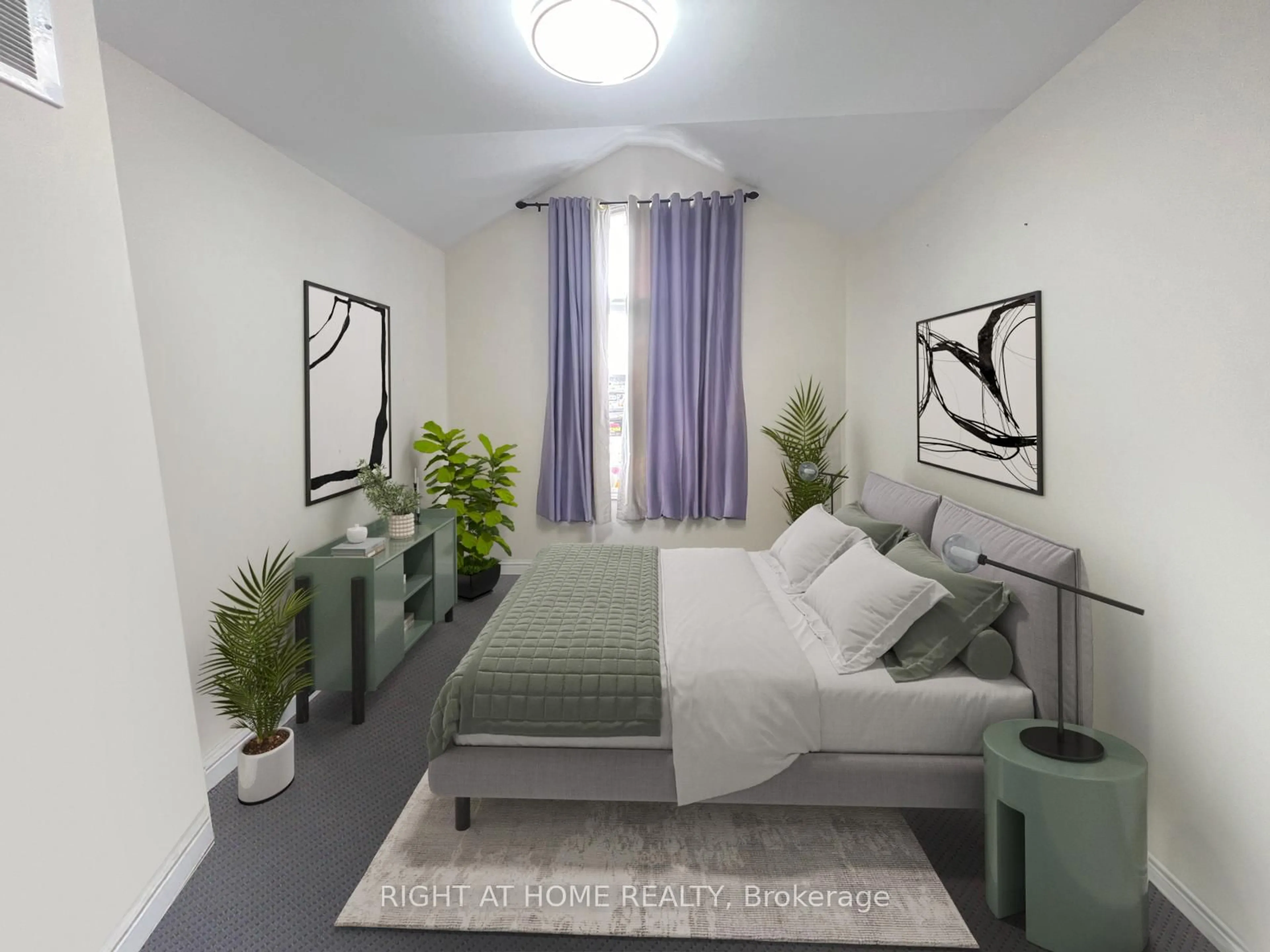 Bedroom with bed, unknown for 52 Heming Tr, Hamilton Ontario L9K 0J8