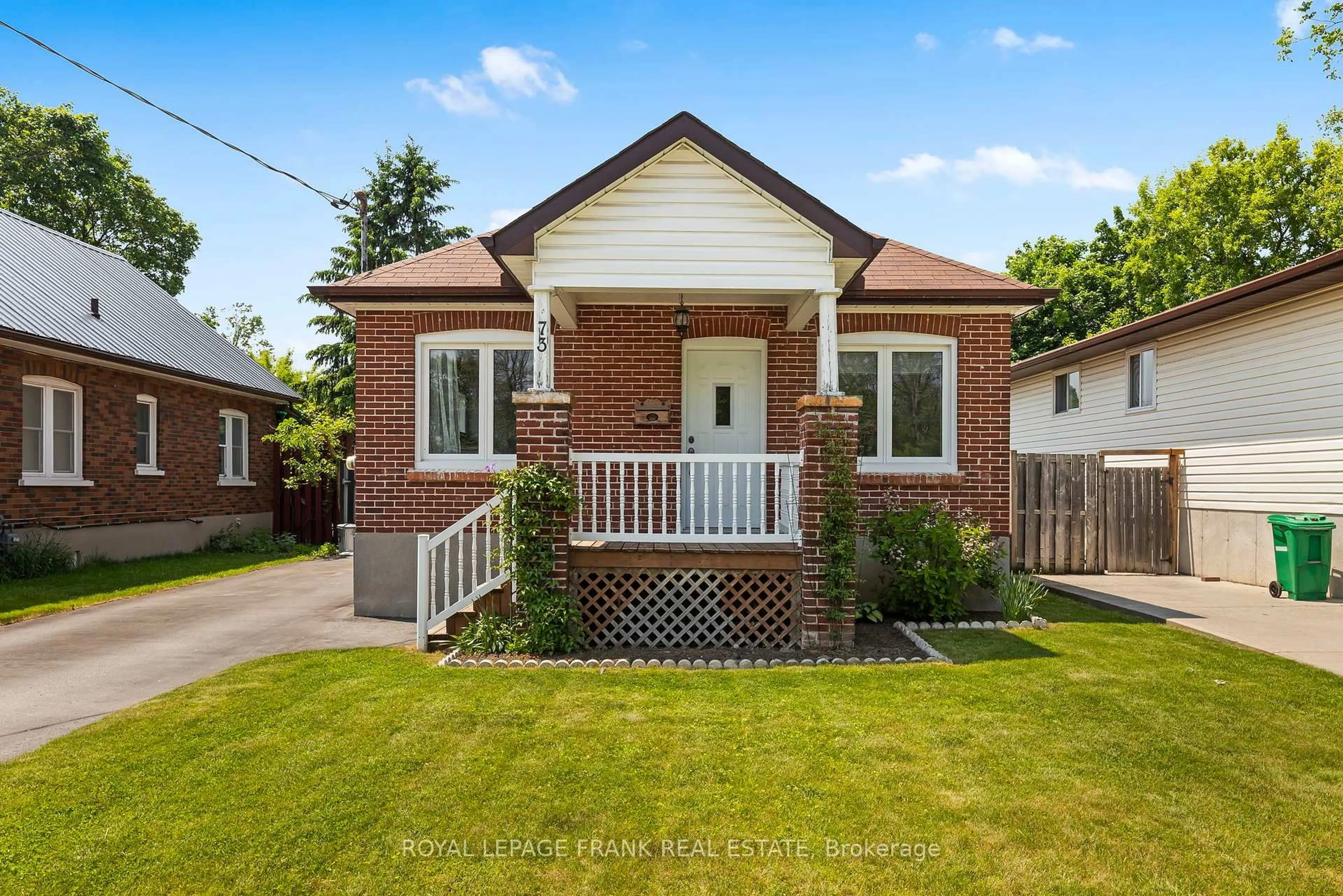 Home with brick exterior material, street for 73 Pine St, Peterborough Central Ontario K9J 5A6