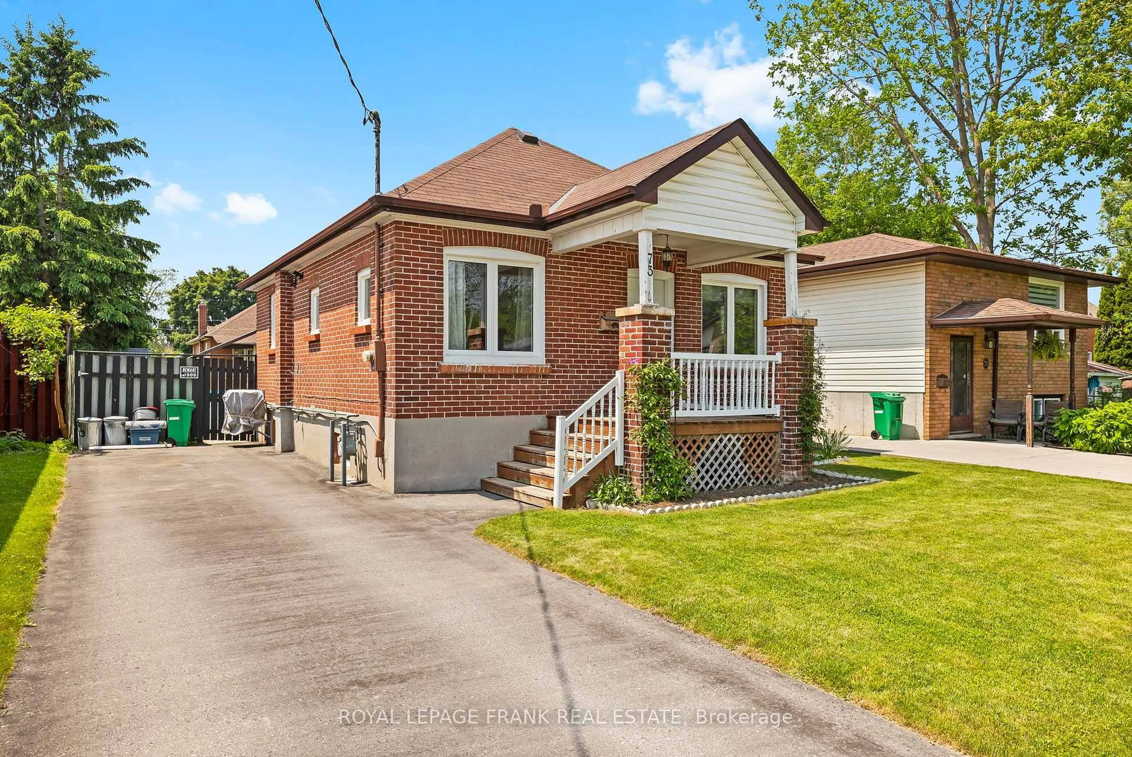 Home with brick exterior material, street for 73 Pine St, Peterborough Central Ontario K9J 5A6