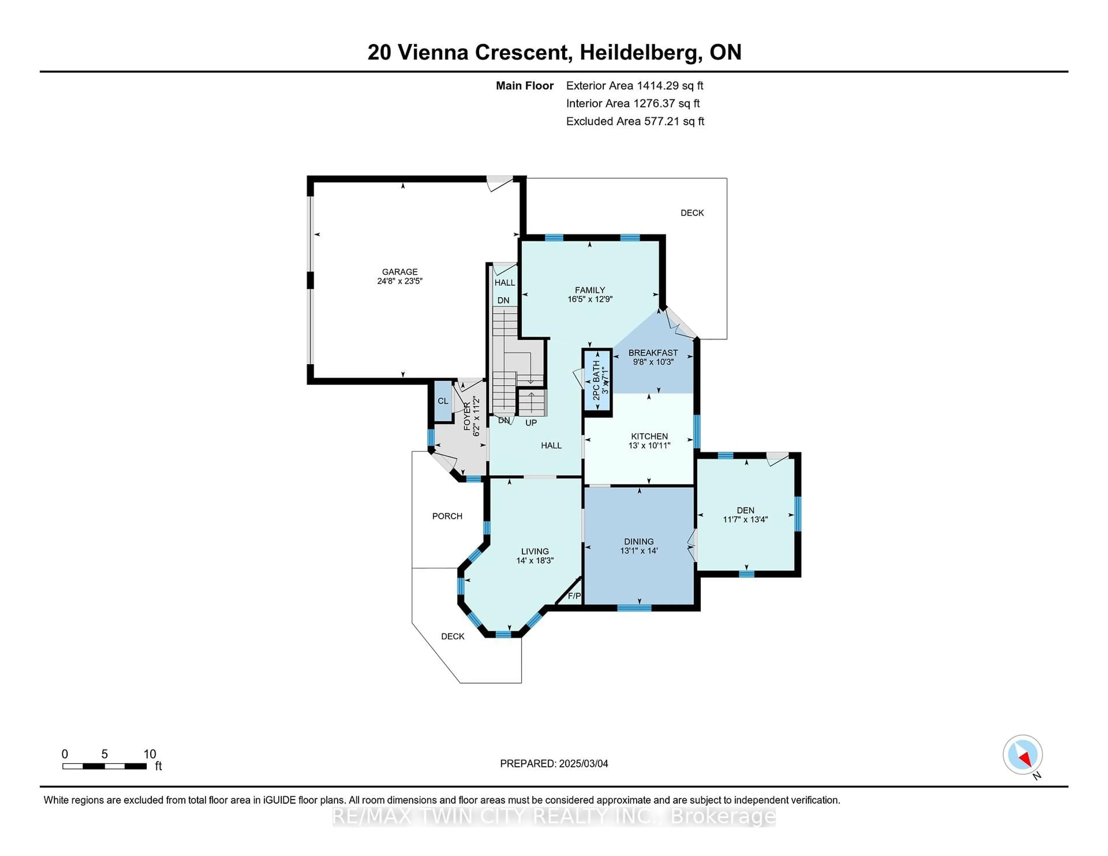 Floor plan for 20 Vienna Cres, Woolwich Ontario N0B 2M1
