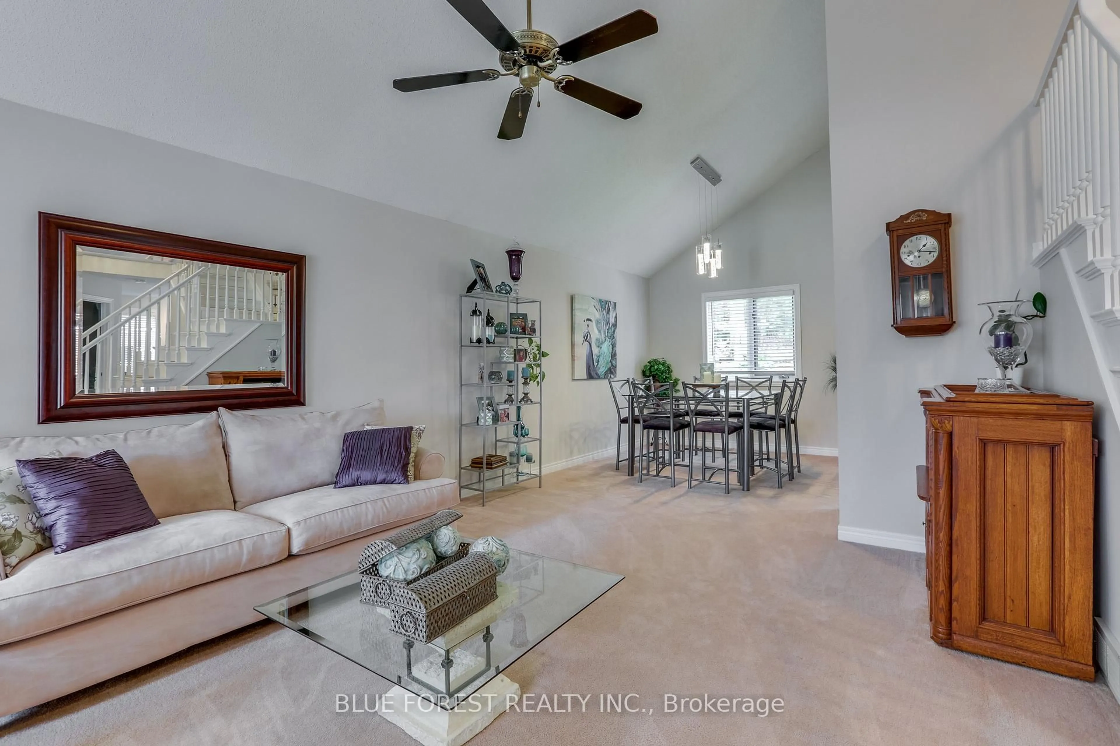 Living room with furniture, unknown for 14 Eric Dr, Thames Centre Ontario N0L 1G1