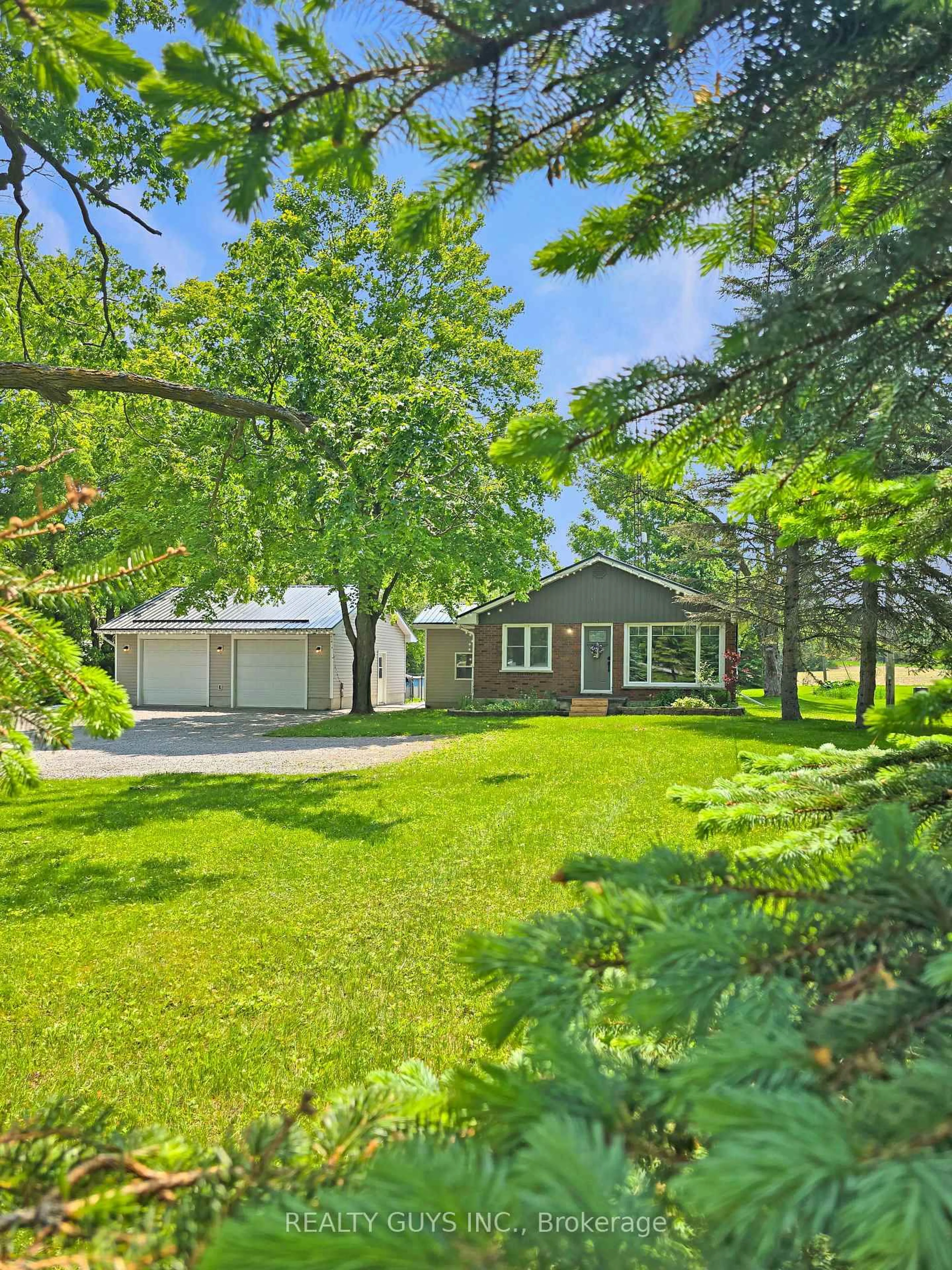 A pic from outside/outdoor area/front of a property/back of a property/a pic from drone, street for 4744 HIGHWAY 7, Kawartha Lakes Ontario K0L 2W0