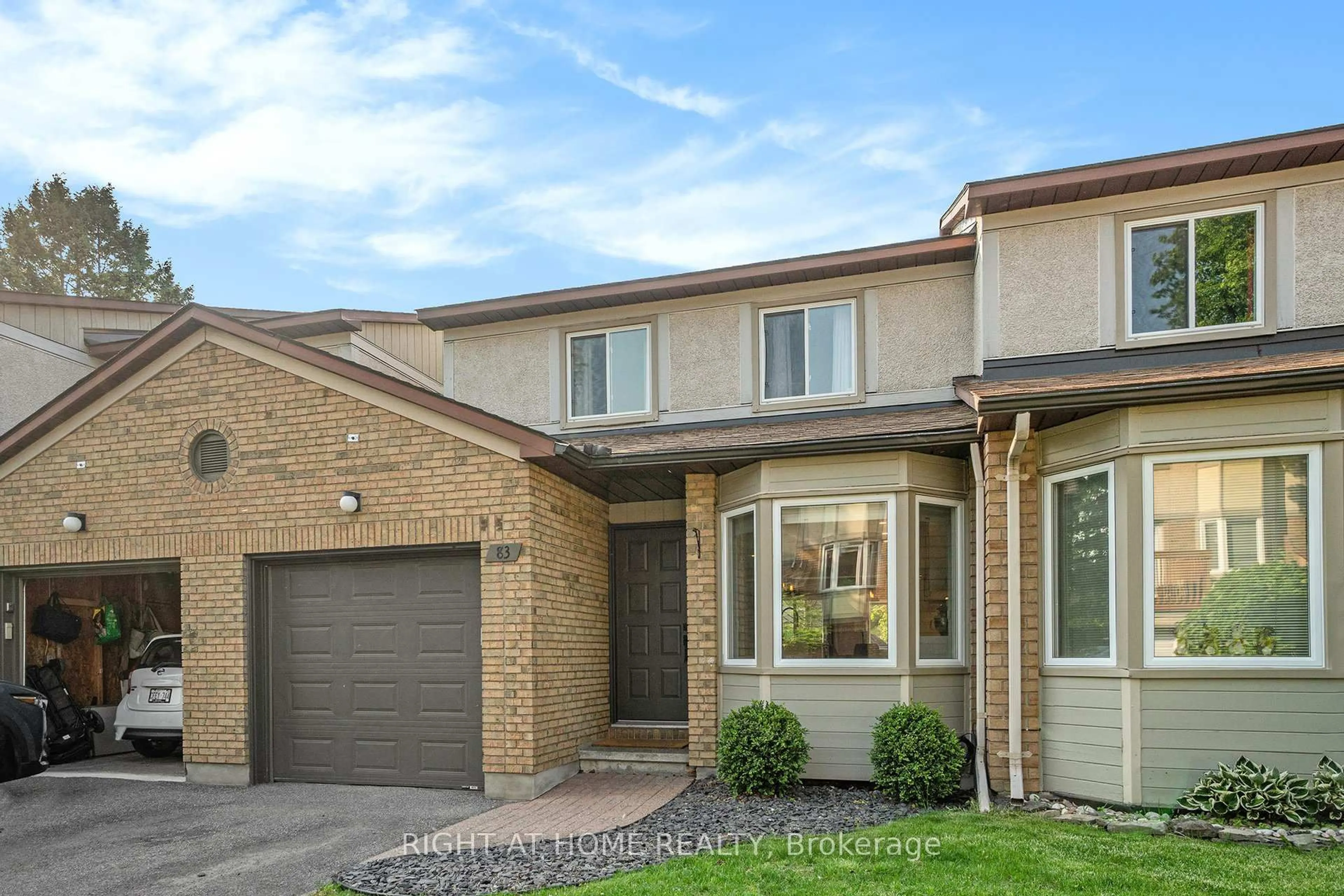 Home with brick exterior material, street for 83 Versailles Private, Ottawa Ontario K1V 0M3