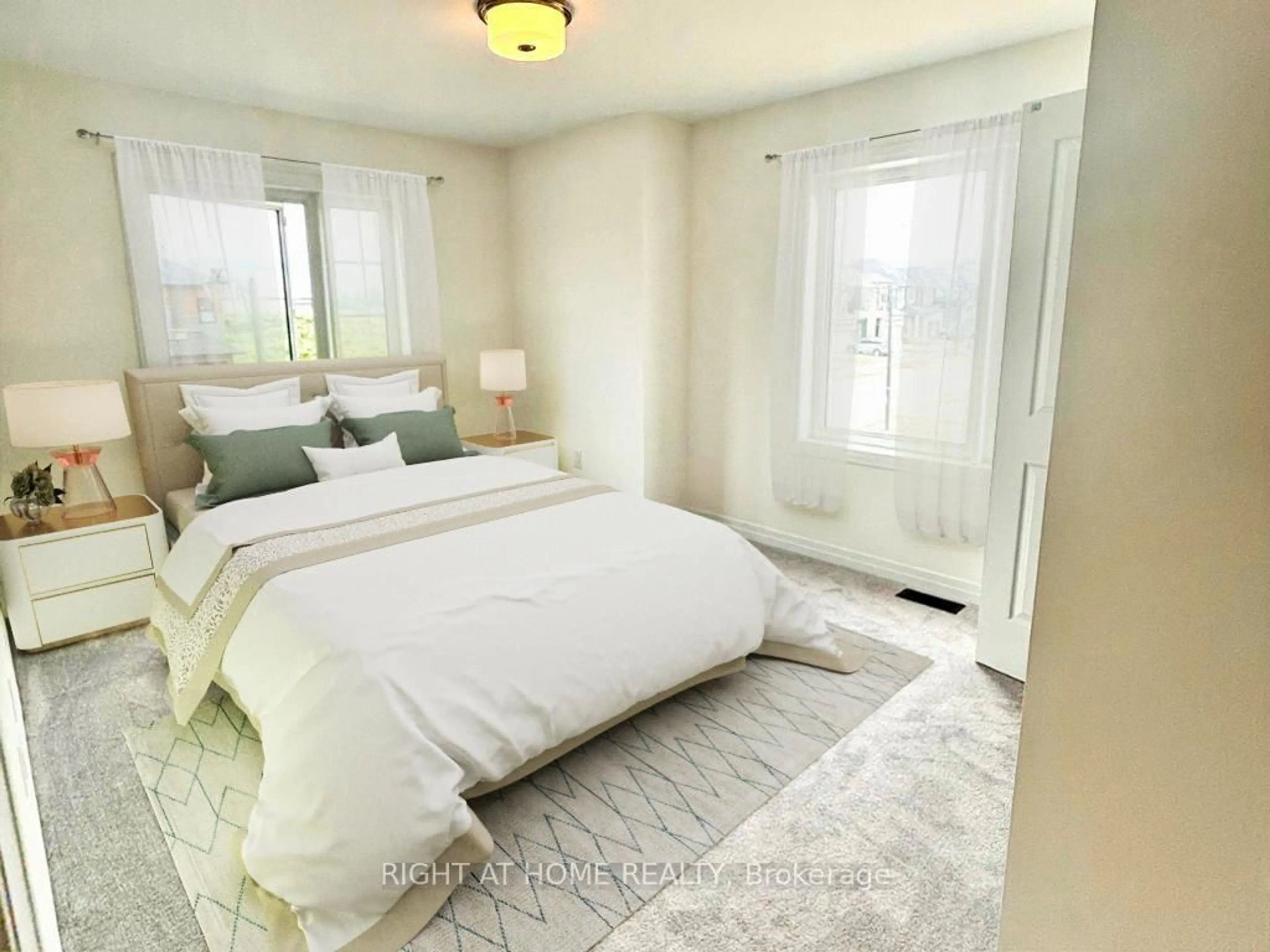 Bedroom with bed, unknown for 95 Hitchman St, Brant Ontario N3L 0M1