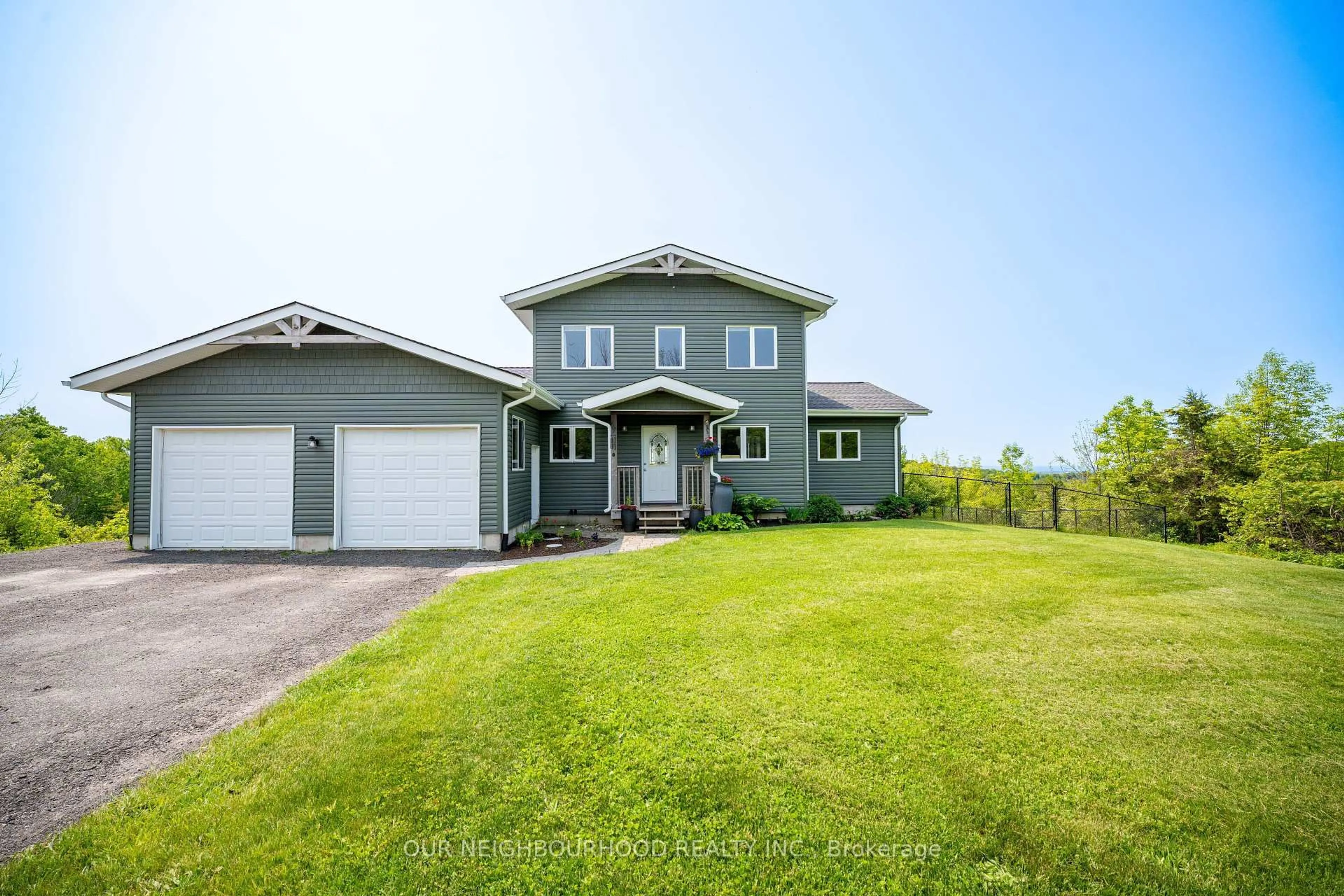 A pic from outside/outdoor area/front of a property/back of a property/a pic from drone, unknown for 761 Northumberland Hts Rd, Alnwick/Haldimand Ontario K9A 4J9