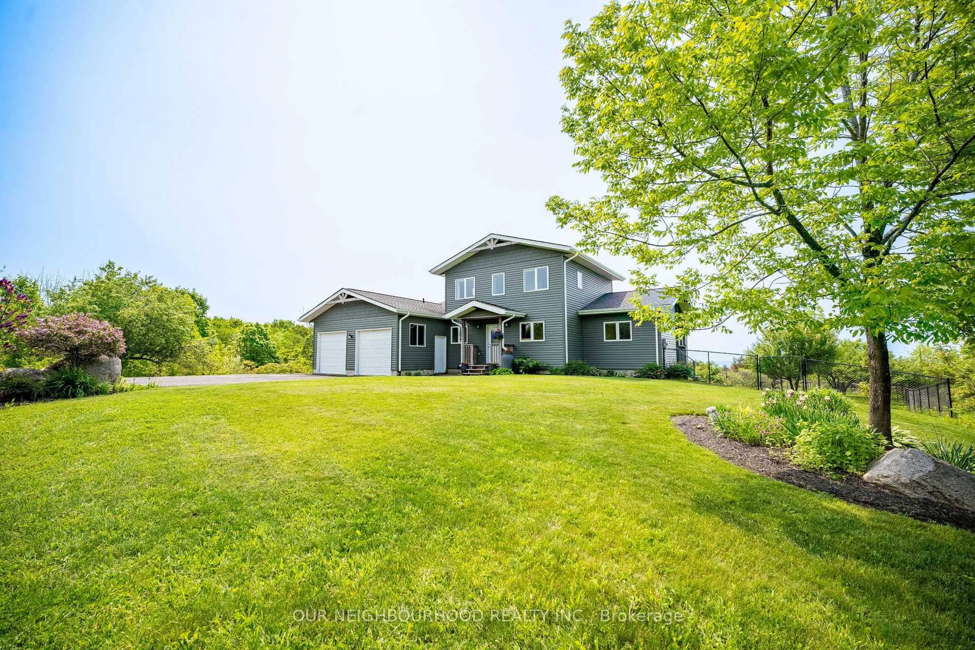 A pic from outside/outdoor area/front of a property/back of a property/a pic from drone, unknown for 761 Northumberland Hts Rd, Alnwick/Haldimand Ontario K9A 4J9