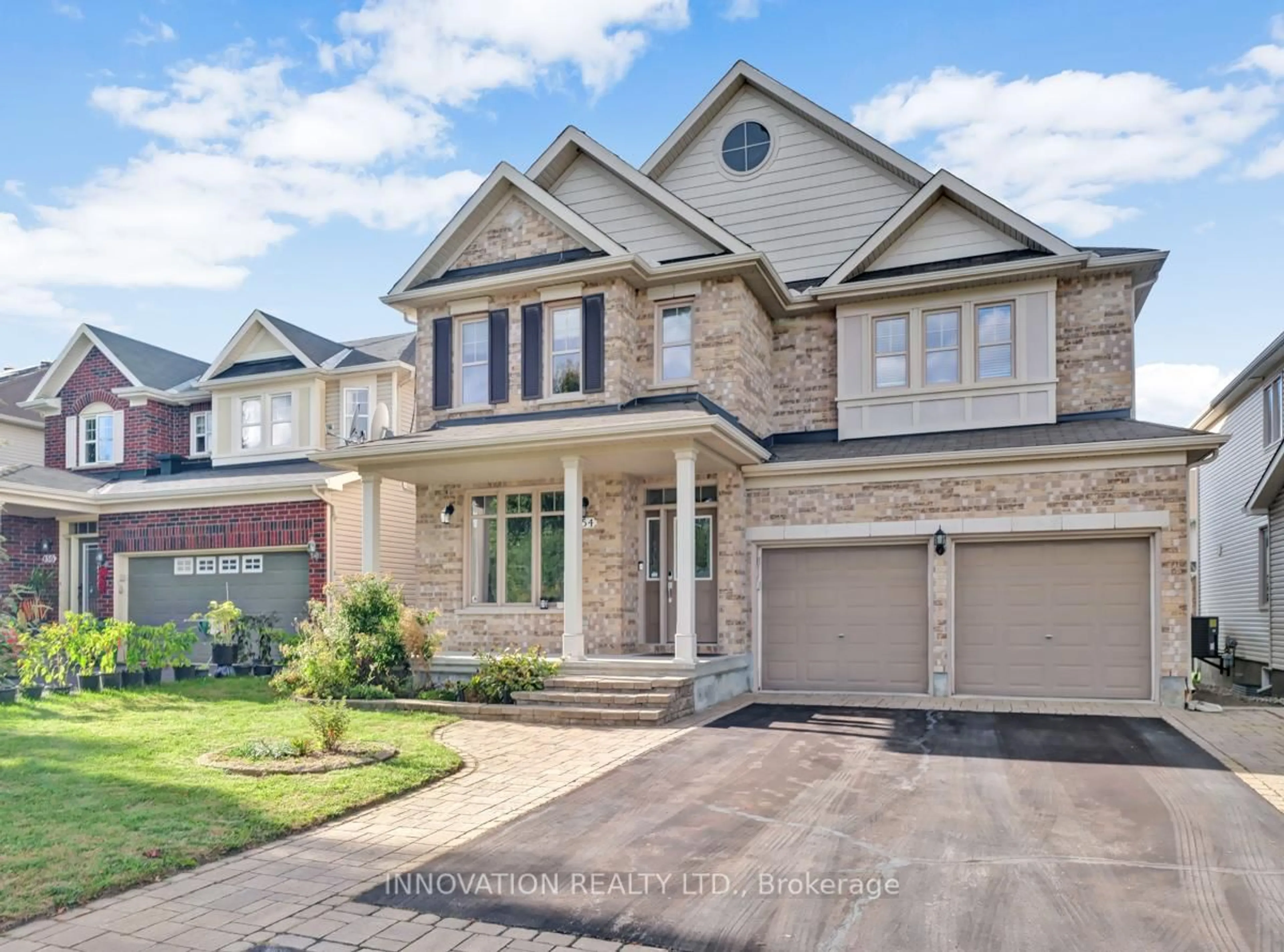 Home with brick exterior material, street for 454 BRUNSKILL Way, Ottawa Ontario K2T 0B2