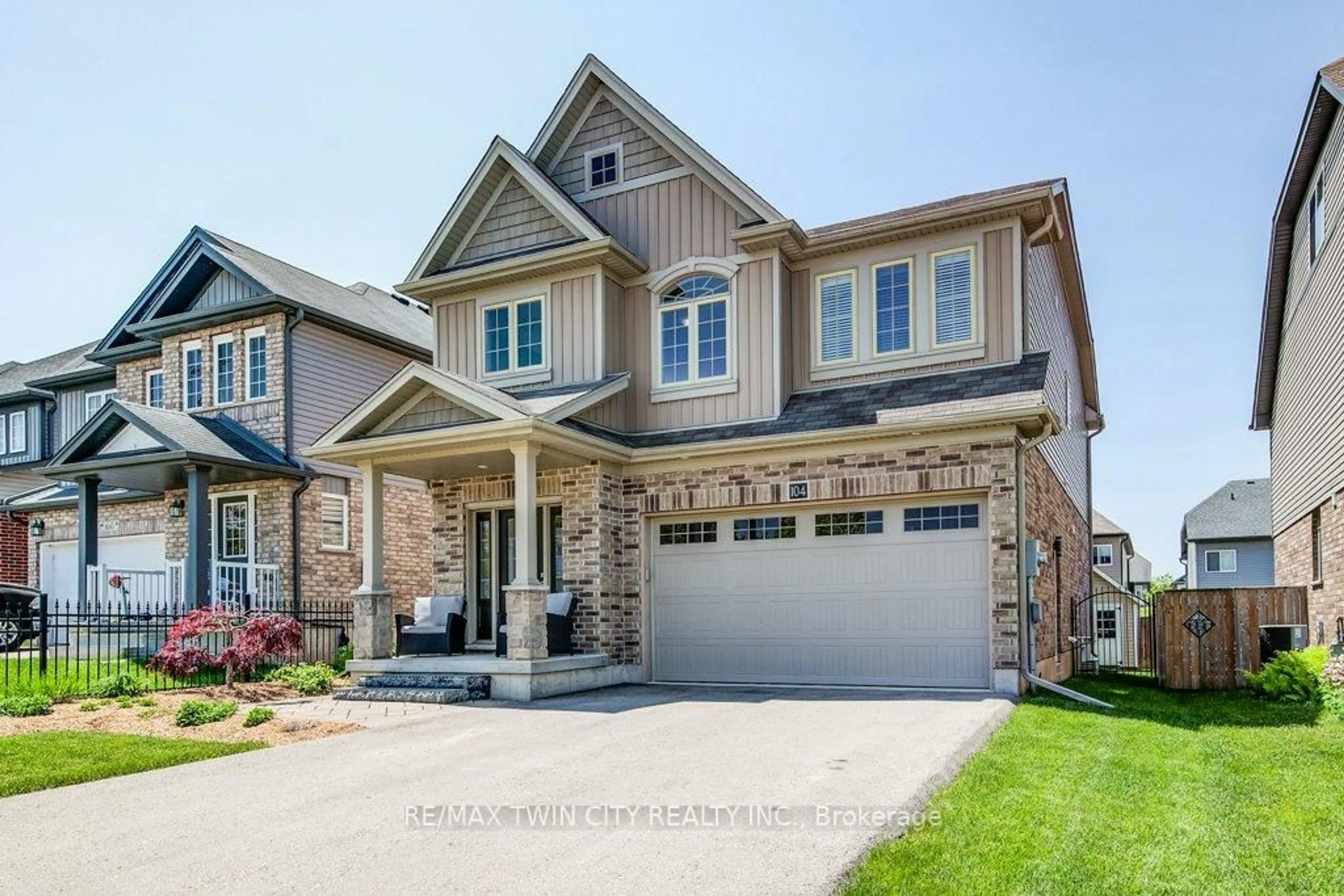 Home with brick exterior material, street for 104 Catherine St, Wilmot Ontario N3A 0B3