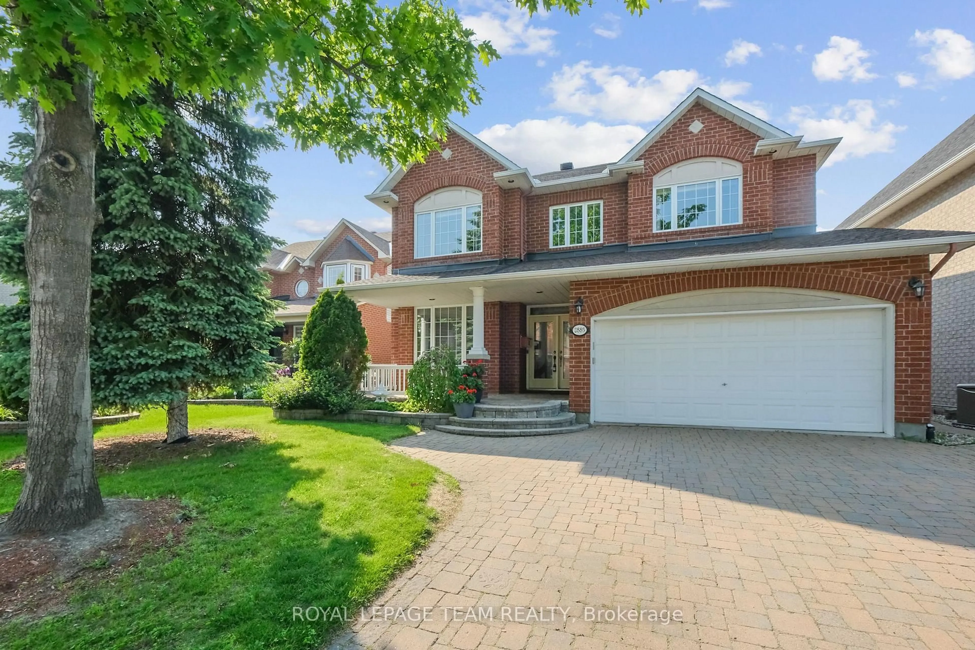 Home with brick exterior material, street for 2885 Brigham Way, Ottawa Ontario K1T 3Y8