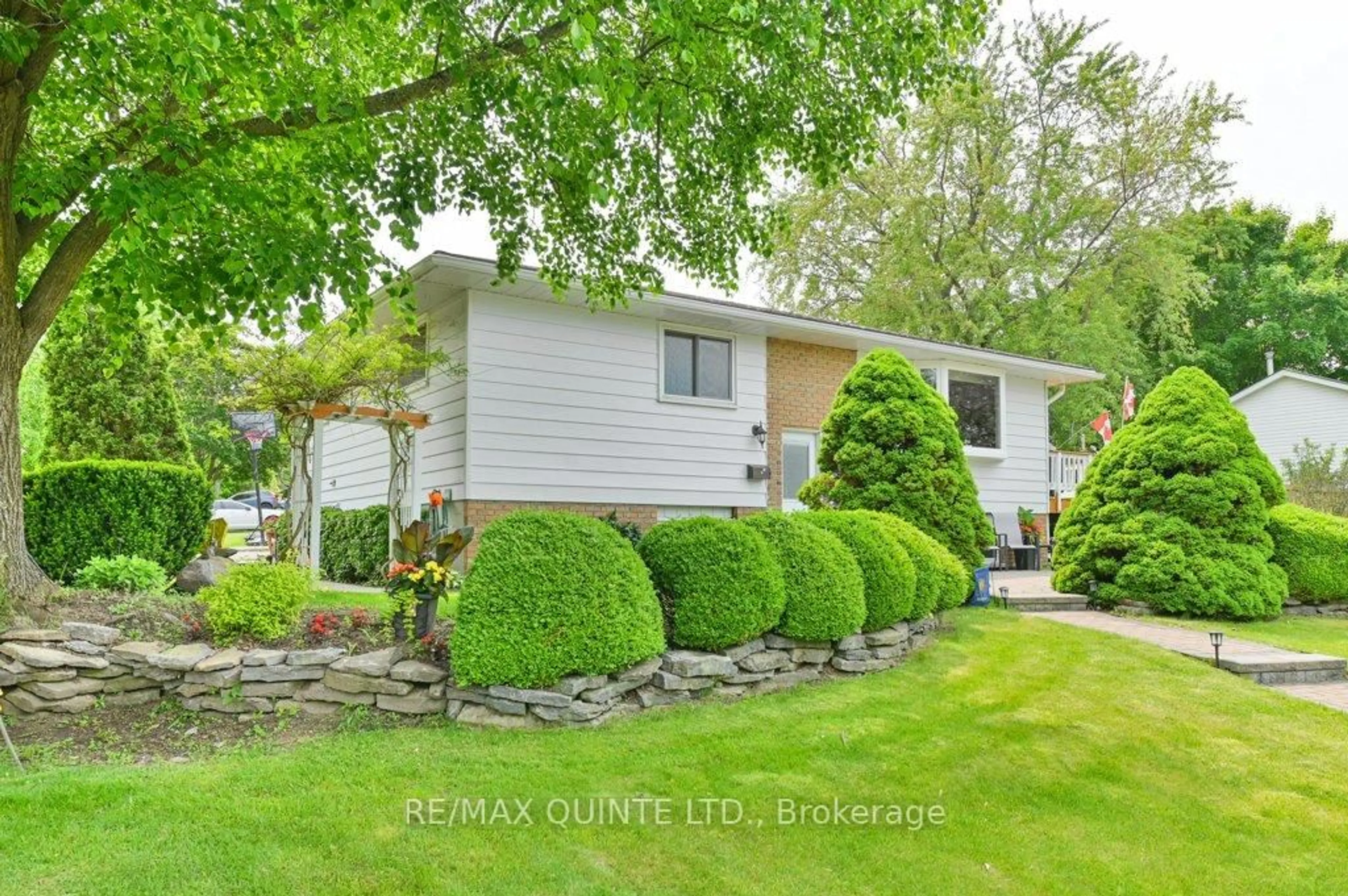 Home with vinyl exterior material, street for 12 Radeski St, Quinte West Ontario K8V 6B5