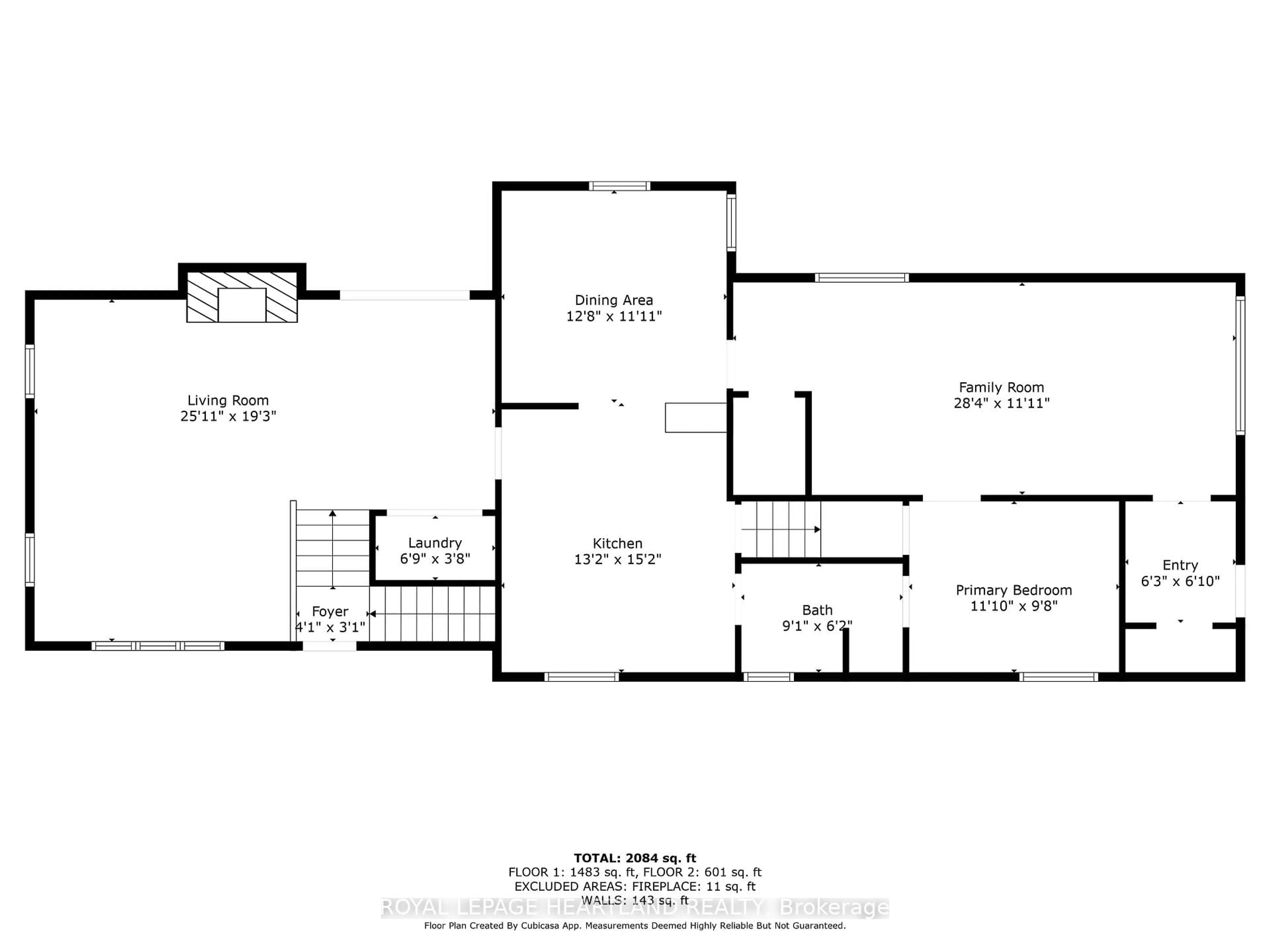 Floor plan for 78 Victoria Ave, South Huron Ontario N0M 1M0