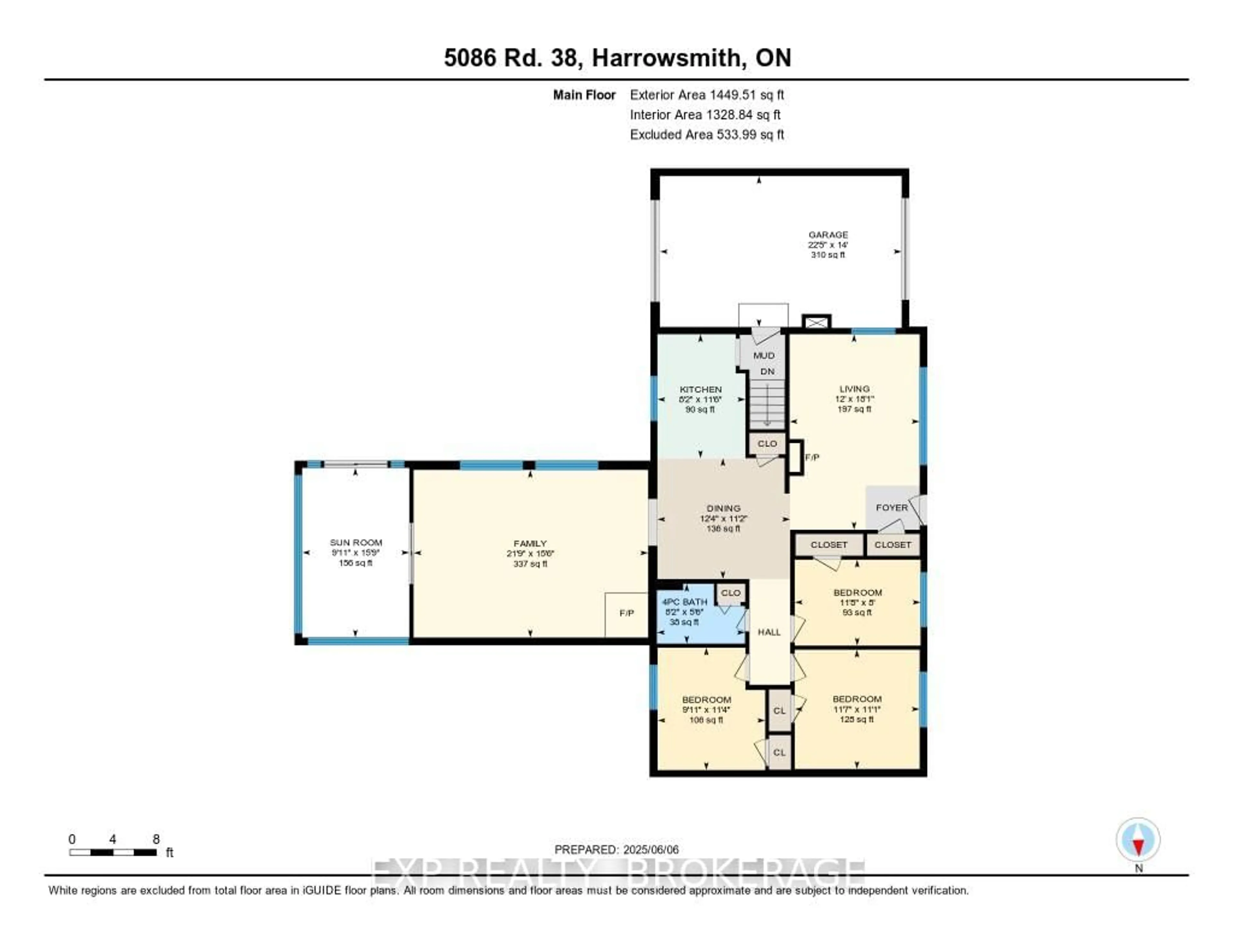 Floor plan for 5086 Highway 38, Harrowsmith Ontario K0H 1V0