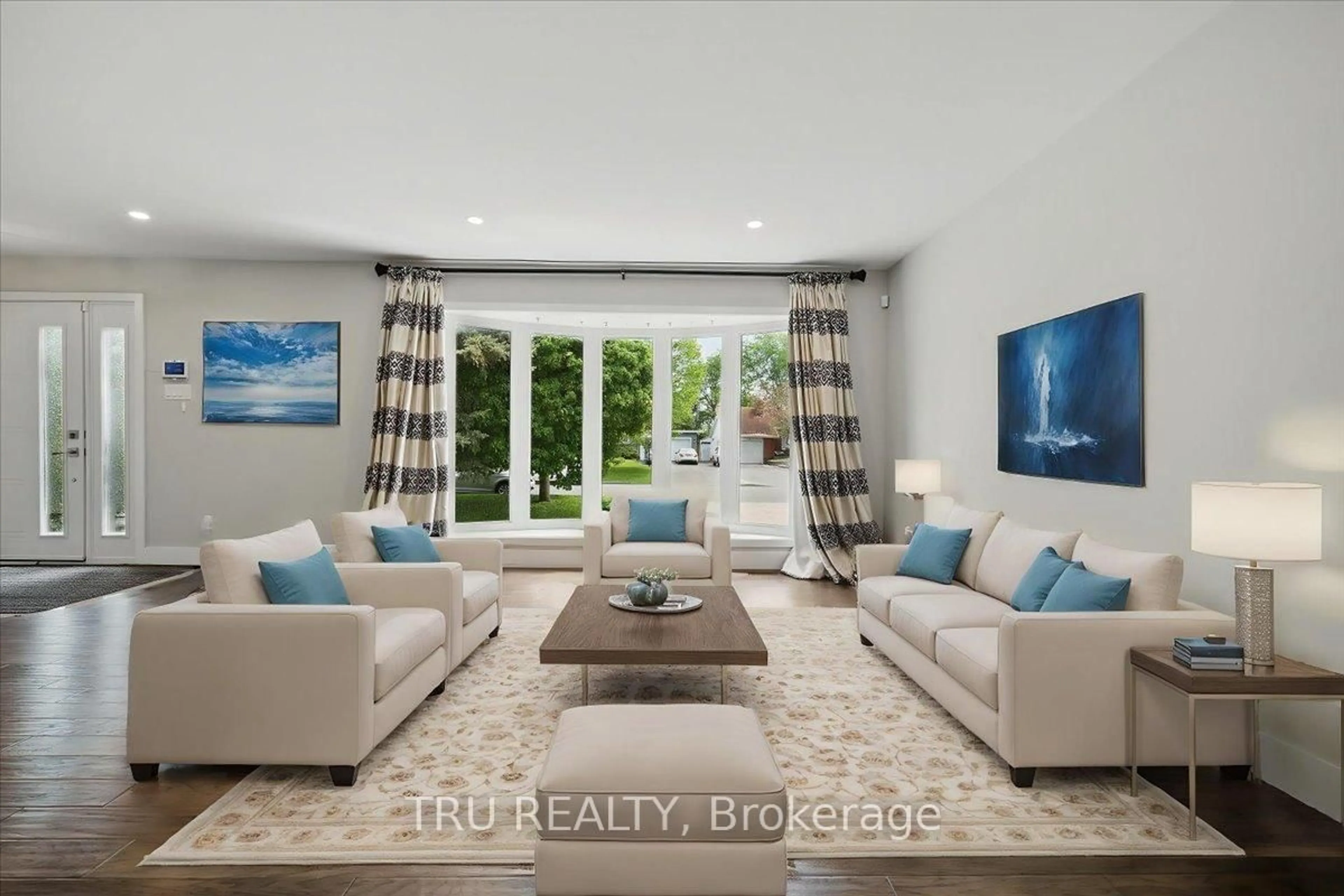 Living room with furniture, unknown for 2114 Balharrie Ave, Ottawa Ontario K1G 1G5