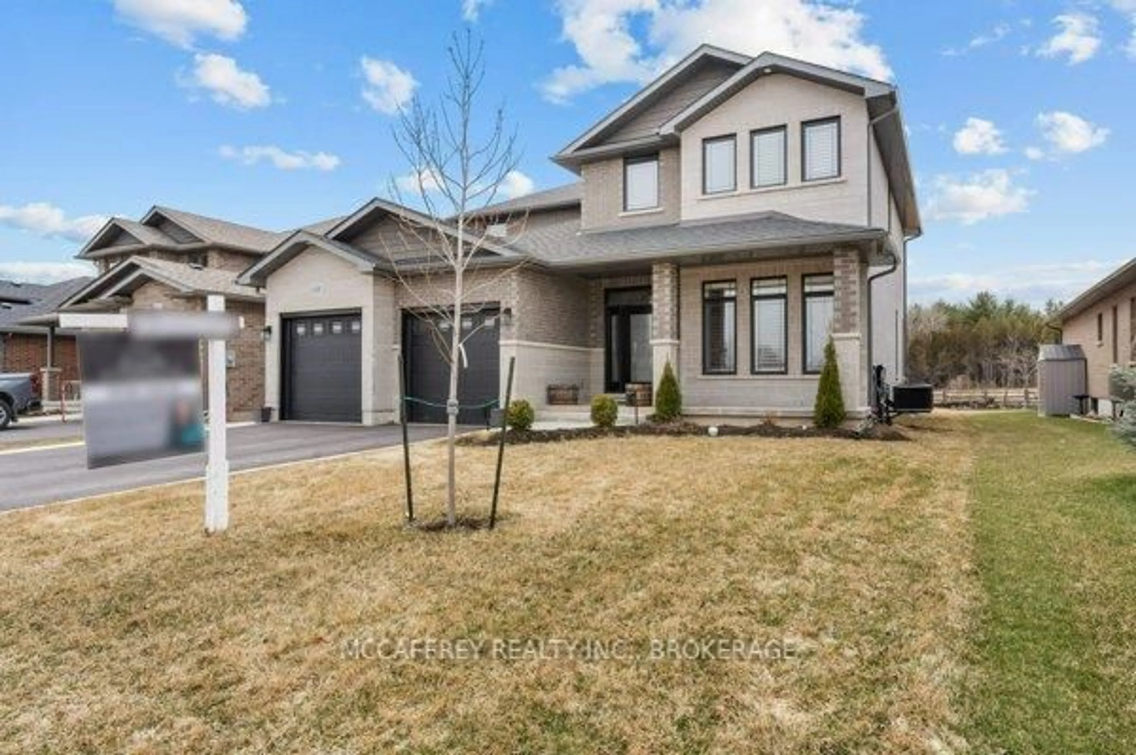 Home with brick exterior material, street for 158 Cherrywood Pkwy, Greater Napanee Ontario K7R 0E2