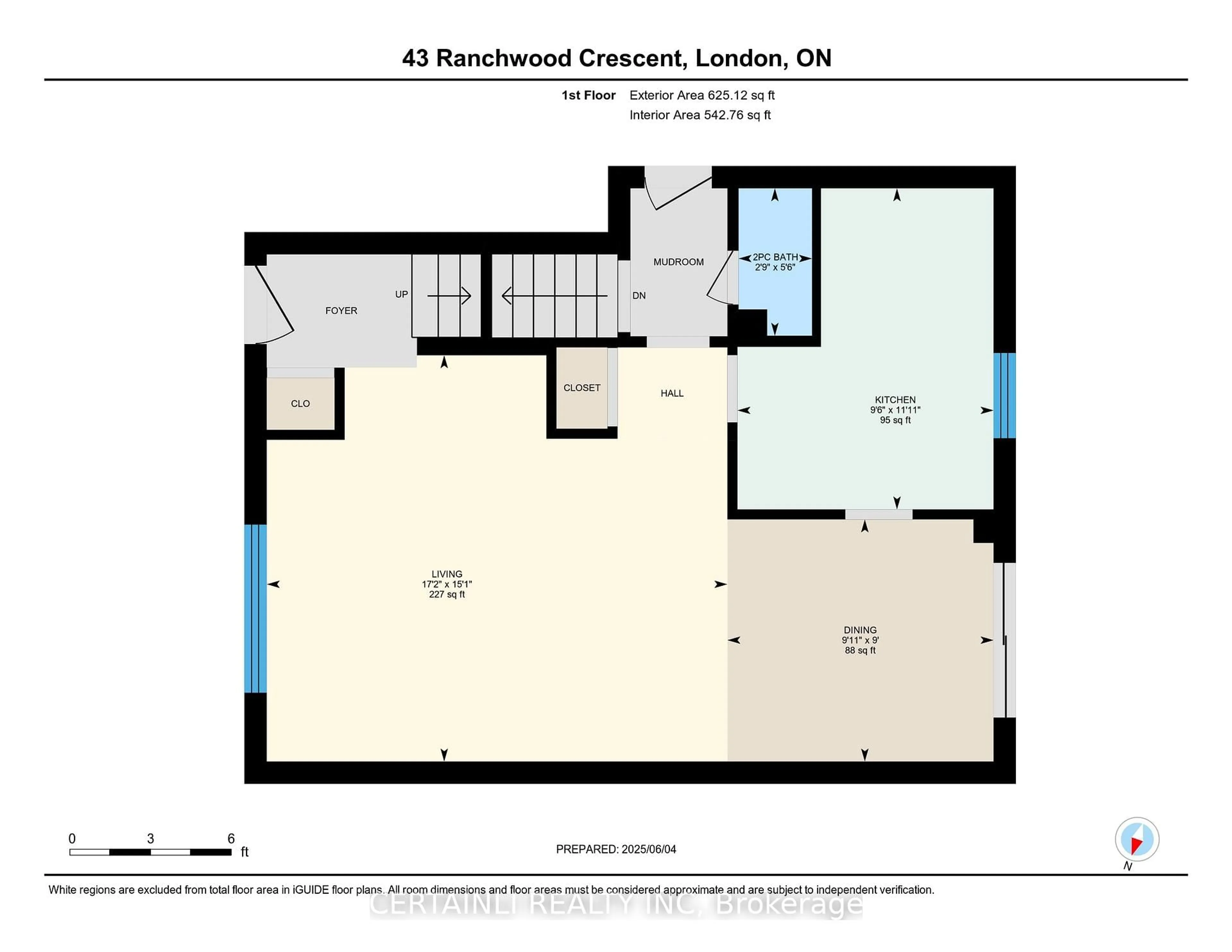 Floor plan for 43 Ranchwood Cres, London North Ontario N6G 3A1