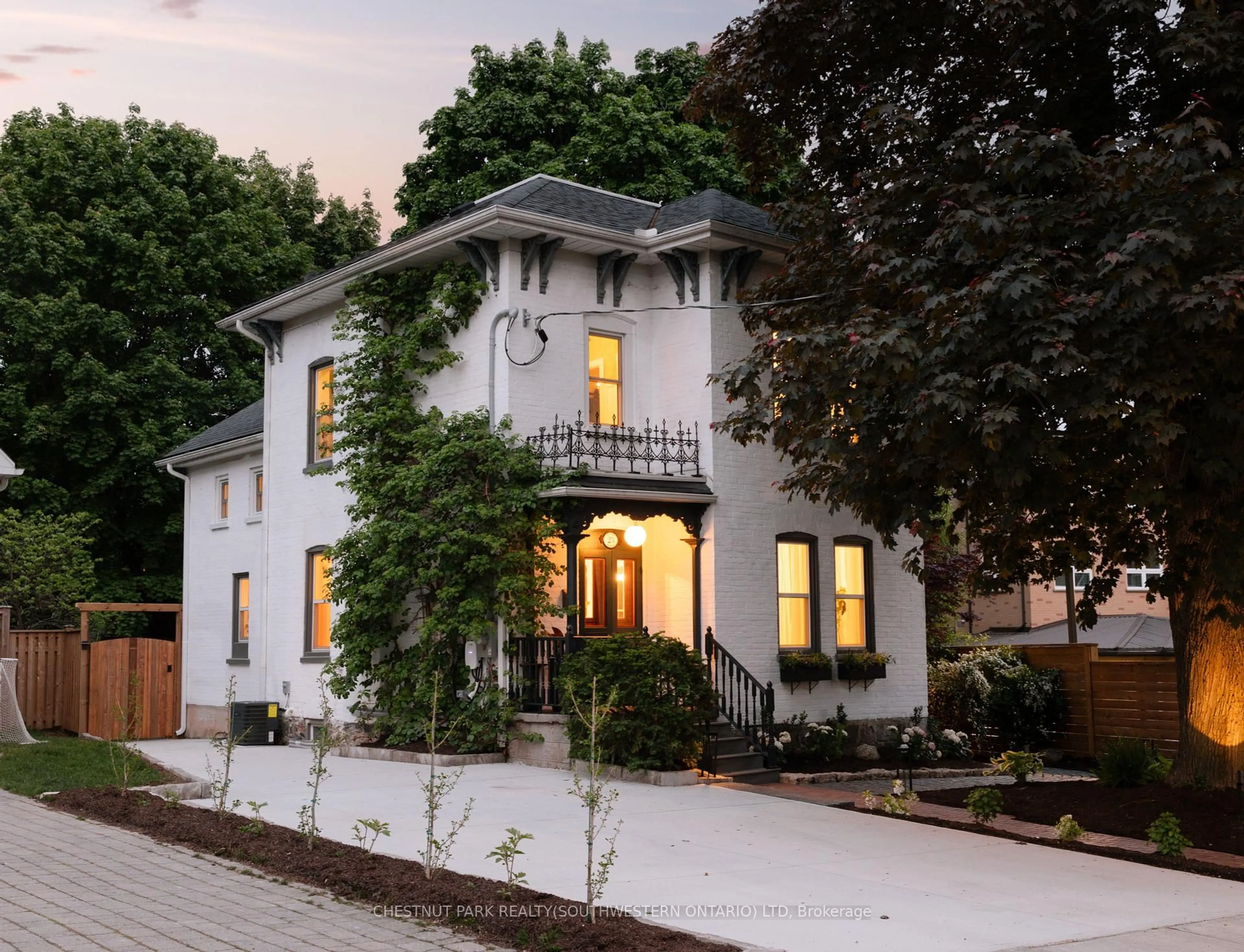 Home with brick exterior material, street for 23 Centre St, Woolwich Ontario N3B 2T8