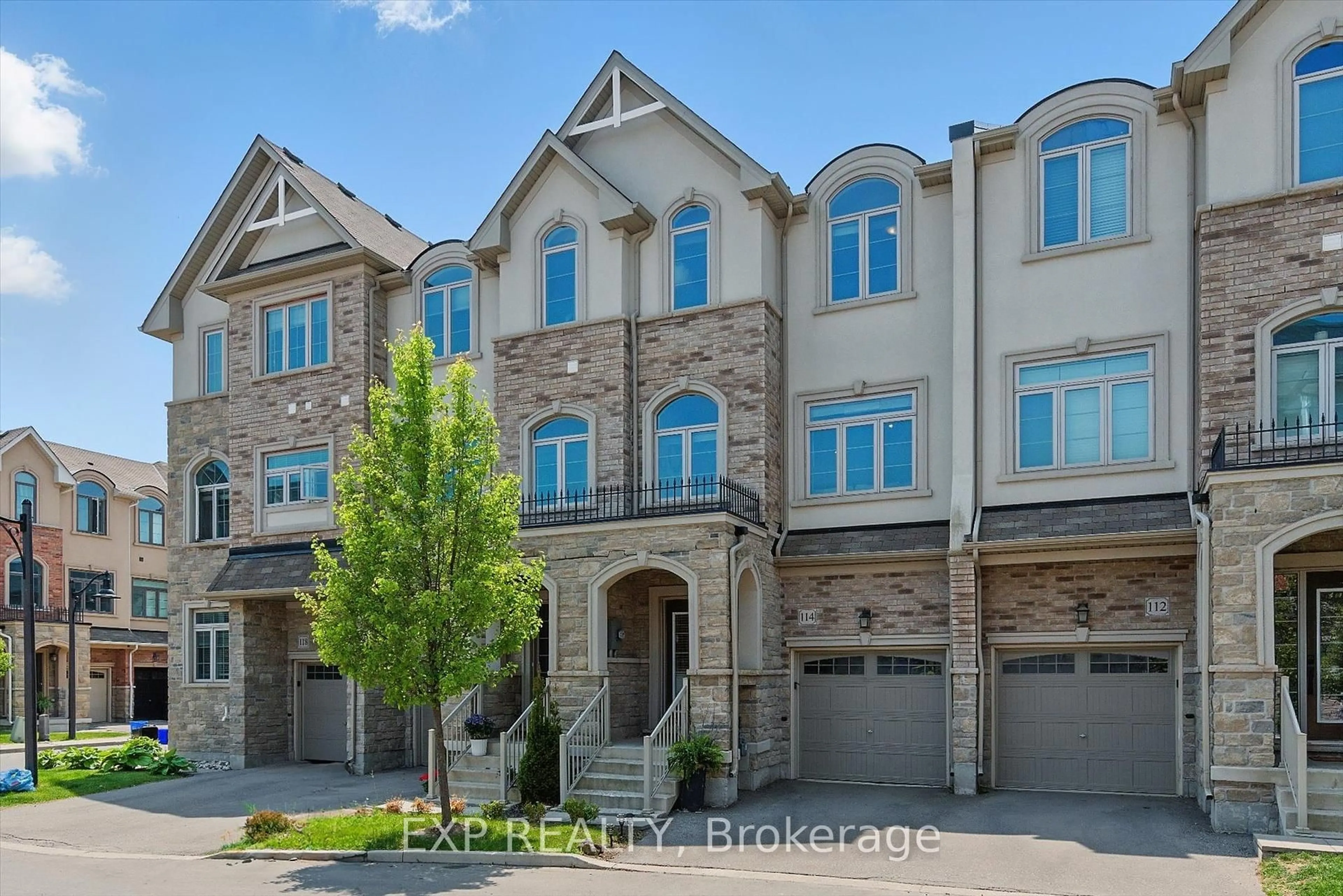 Home with brick exterior material, street for 114 Borers Creek Circ, Hamilton Ontario L8B 1W3