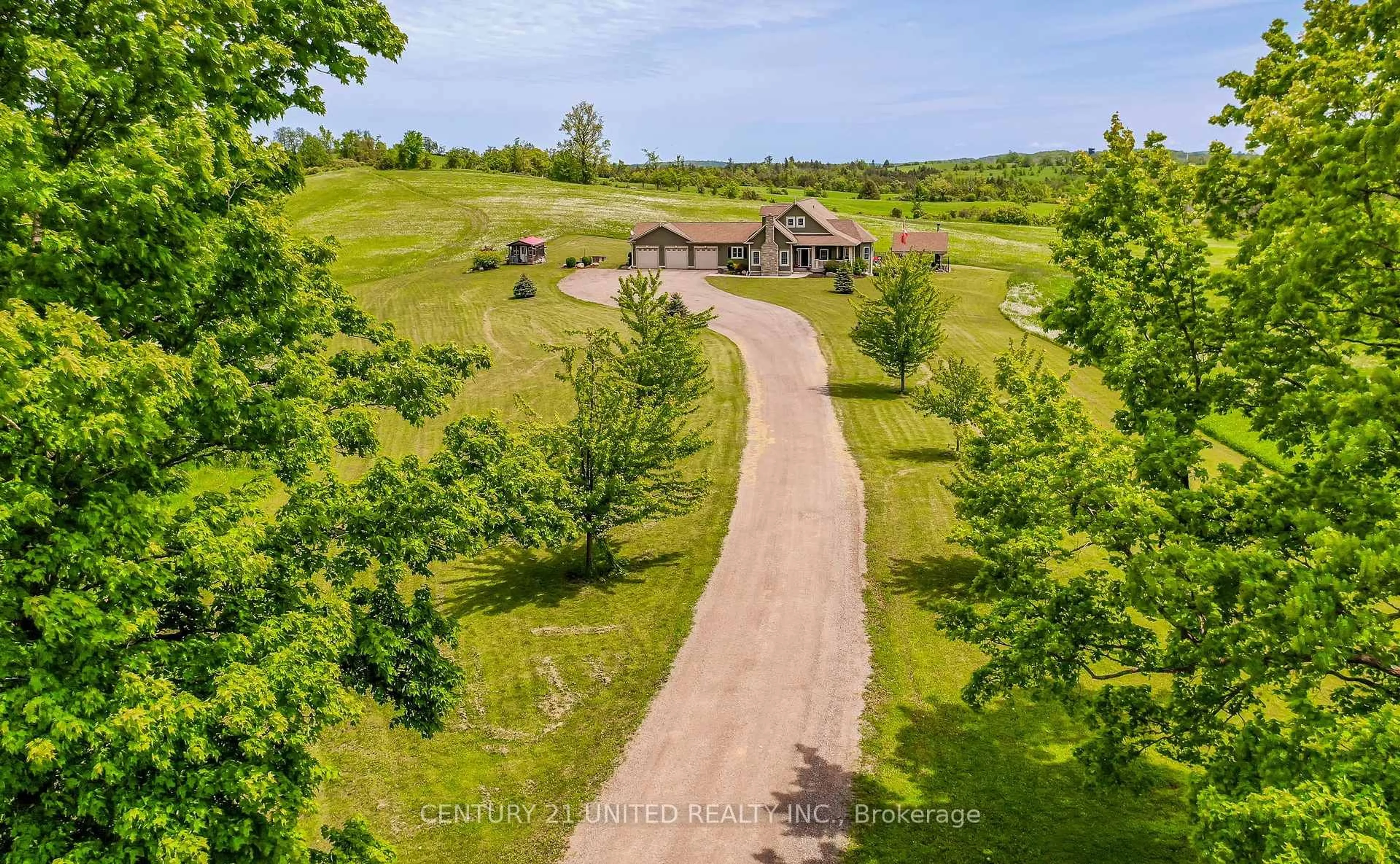 A pic from outside/outdoor area/front of a property/back of a property/a pic from drone, unknown for 5586 County Rd 2, Asphodel-Norwood Ontario K0L 1Y0