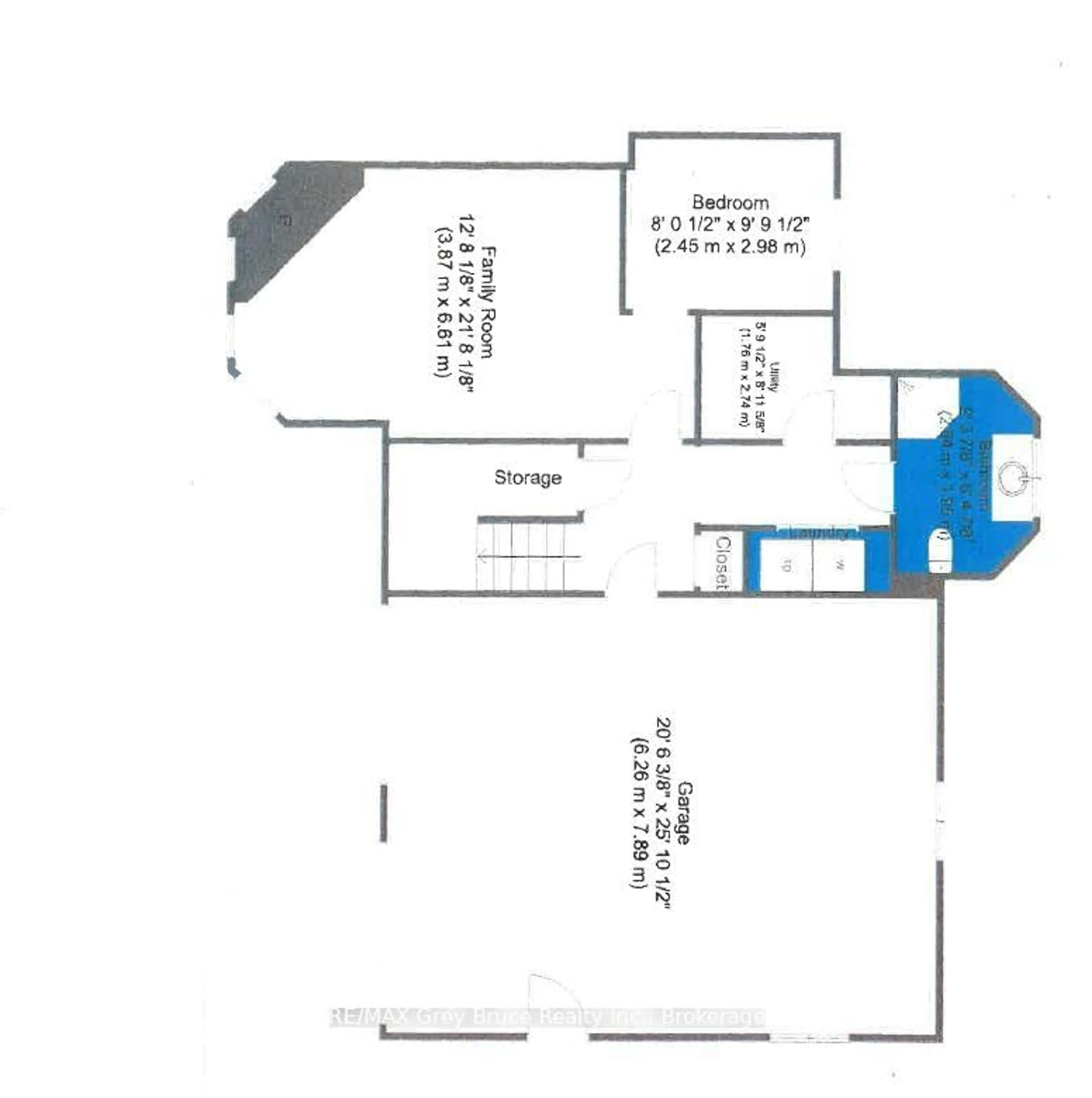 Floor plan for 240060 Wilcox Sdrd, Georgian Bluffs Ontario N4K 5N7