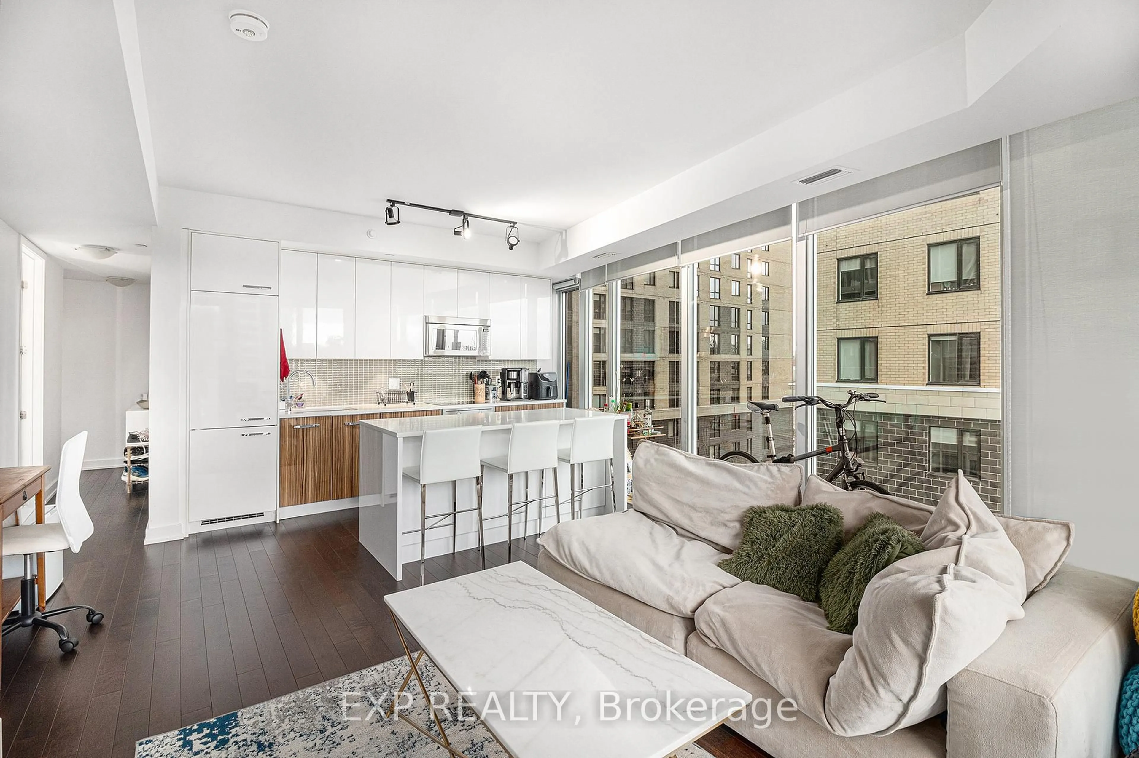 Open concept kitchen, unknown for 111 Champagne Ave #507, Ottawa Ontario K1S 5V3