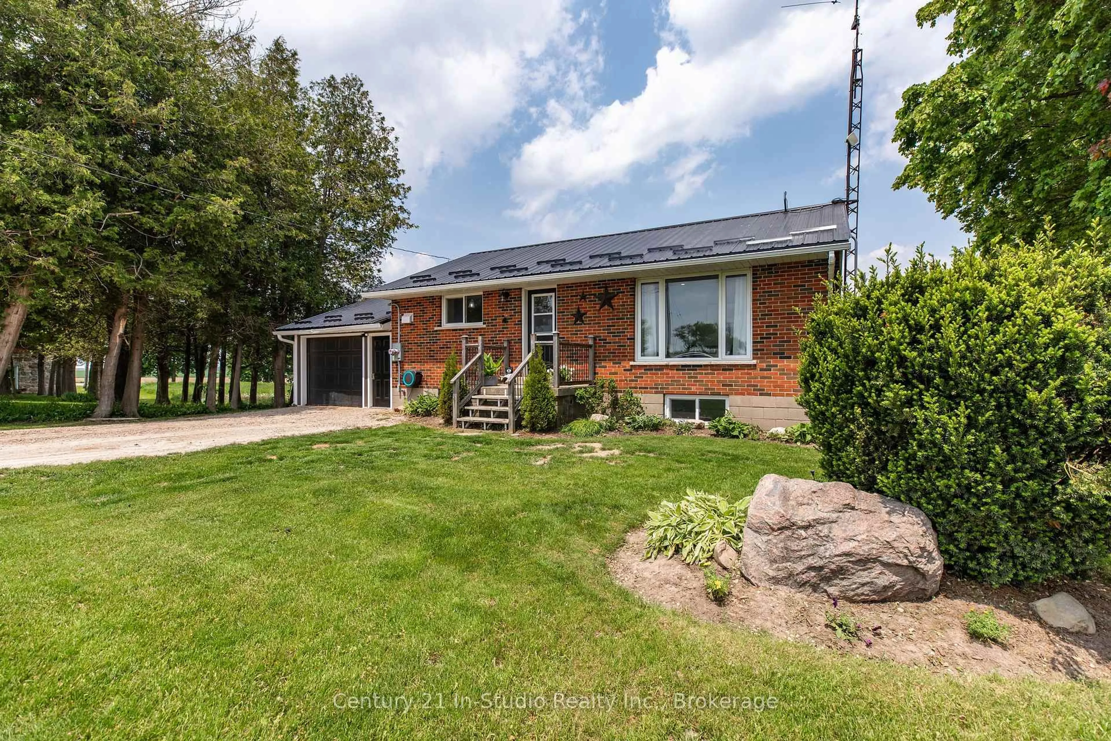 Home with brick exterior material, street for 8404 Wellington Road 15 Rd, Wellington North Ontario N0G 1N0