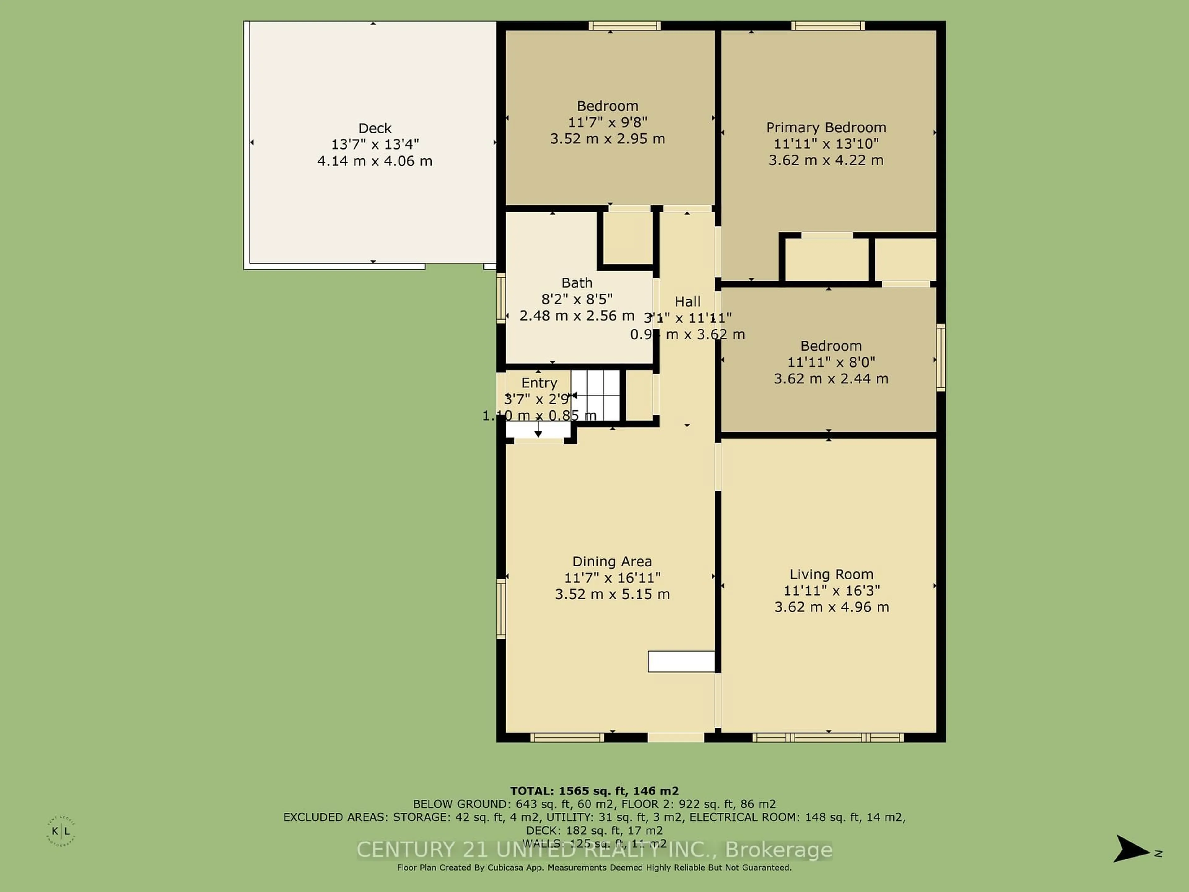 Floor plan for 798 Nicholls Pl, Peterborough North Ontario K9H 5T5