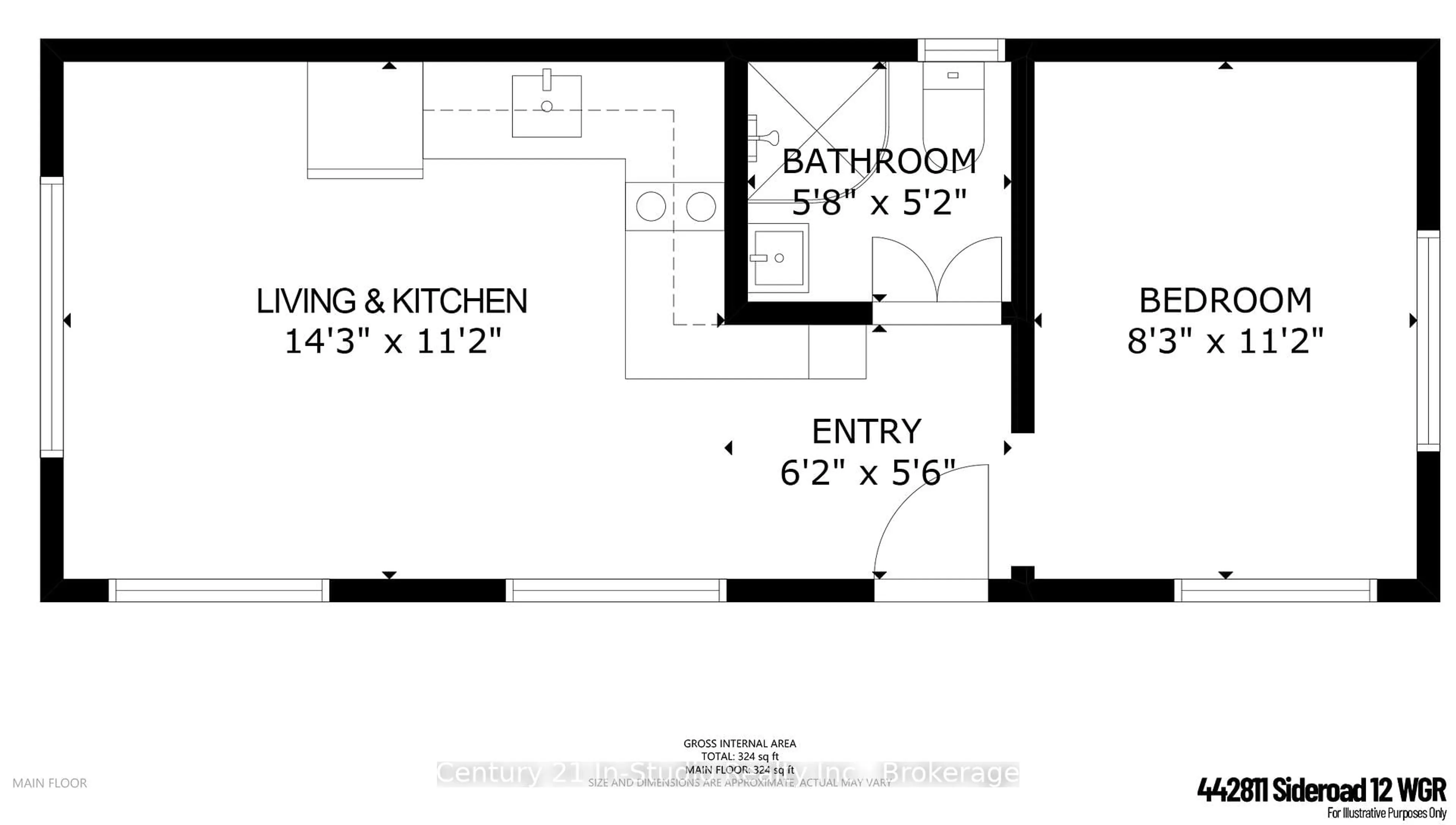 Floor plan for 442811 Sideroad 12 WGR Rd, West Grey Ontario N0G 1R0